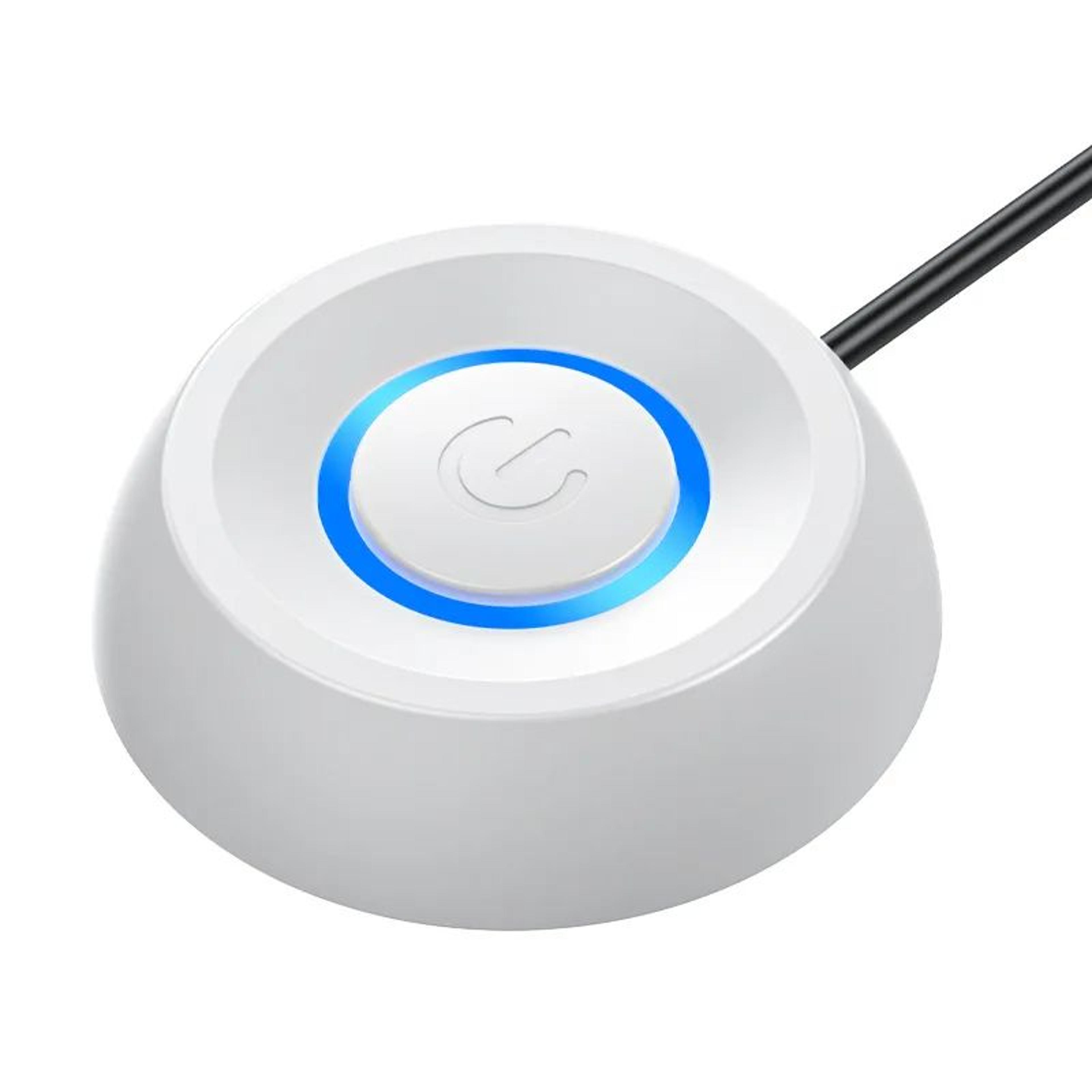 deskaccess external pc power button with led – motherboard on off switch extension cable