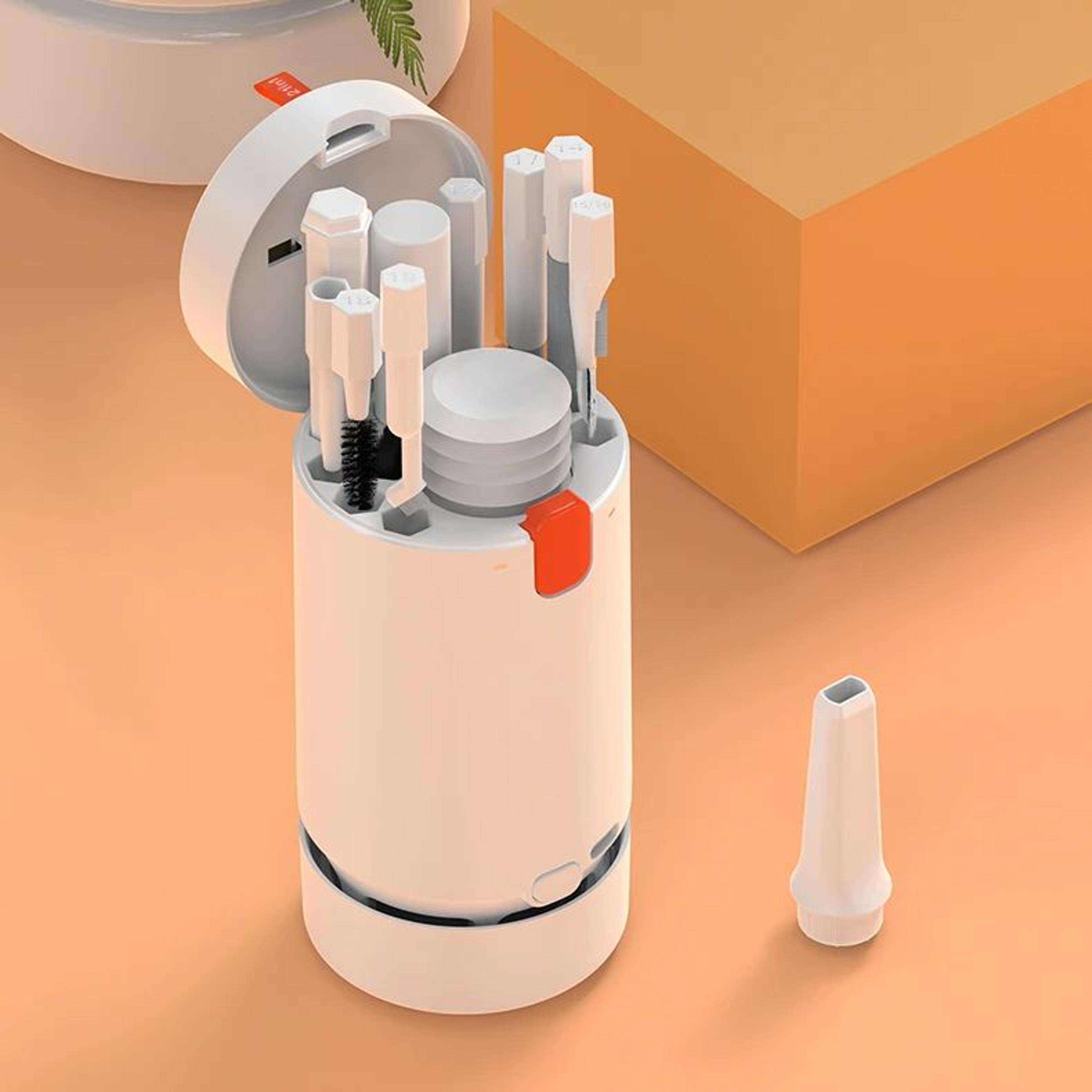 cleanpod 21-in-1 mini vacuum cleaner & tech cleaning kit