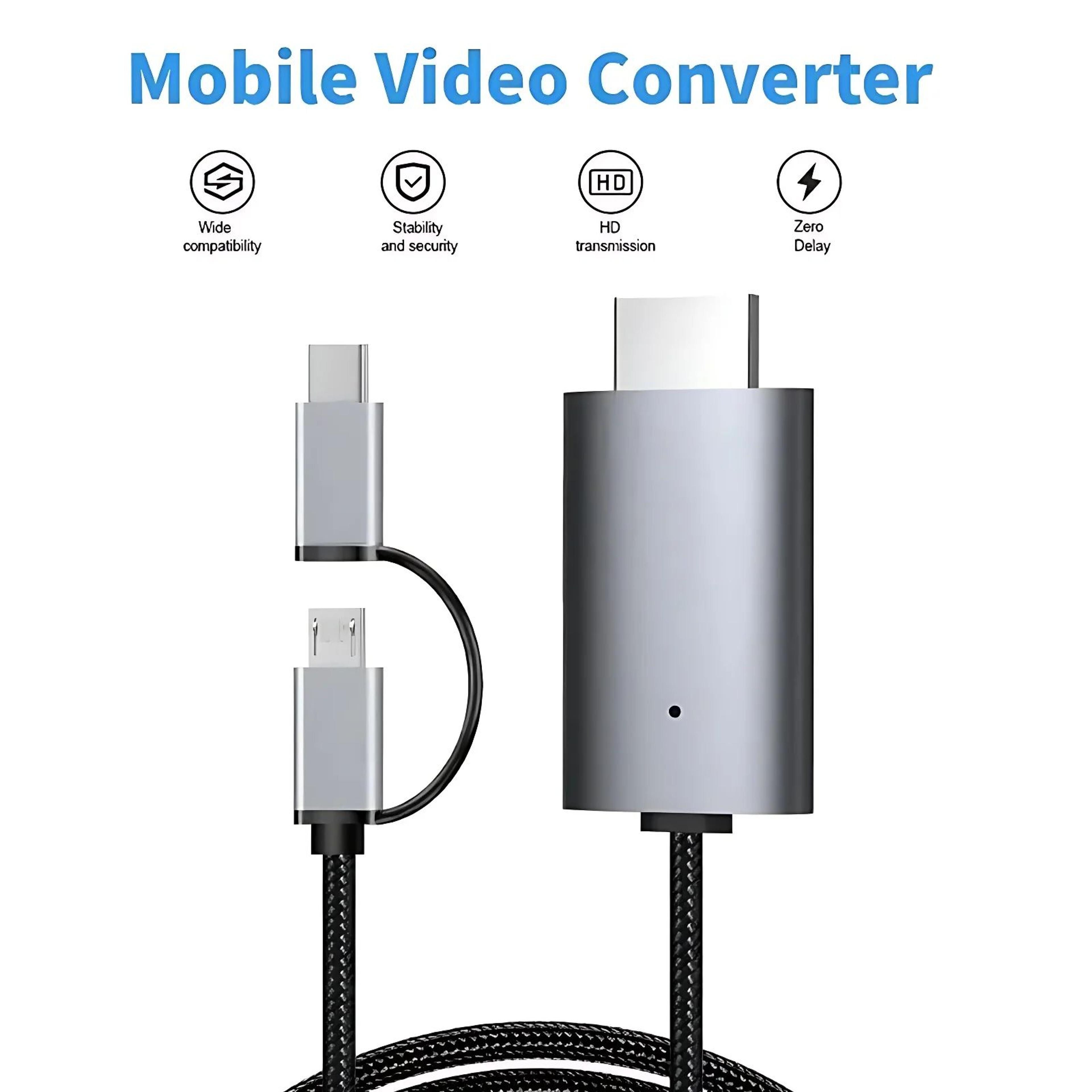 ld39 wired hdmi screen mirroring cable for phone to tv