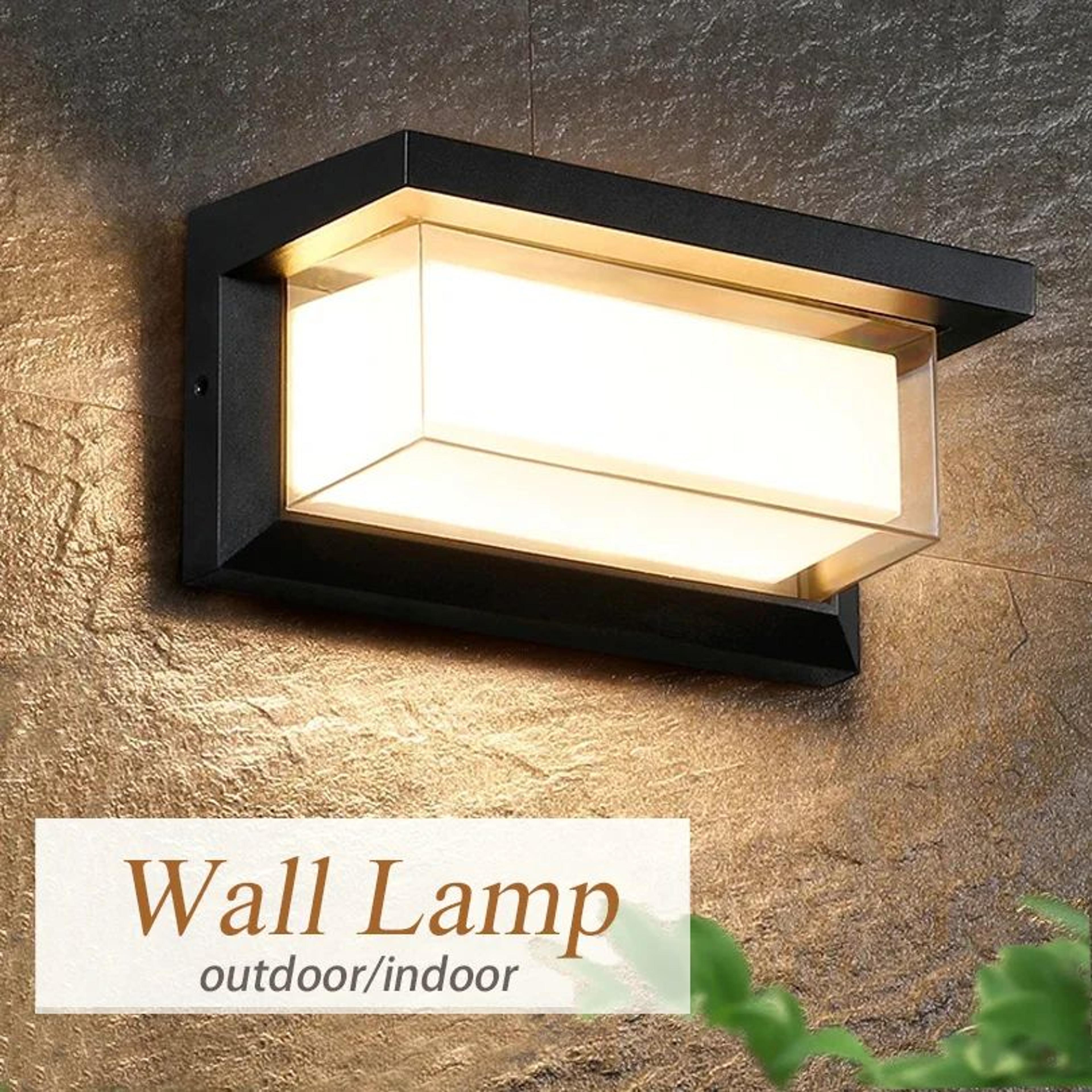 secureglow ip66 motion sensor outdoor wall light – waterproof led porch & garden lamp