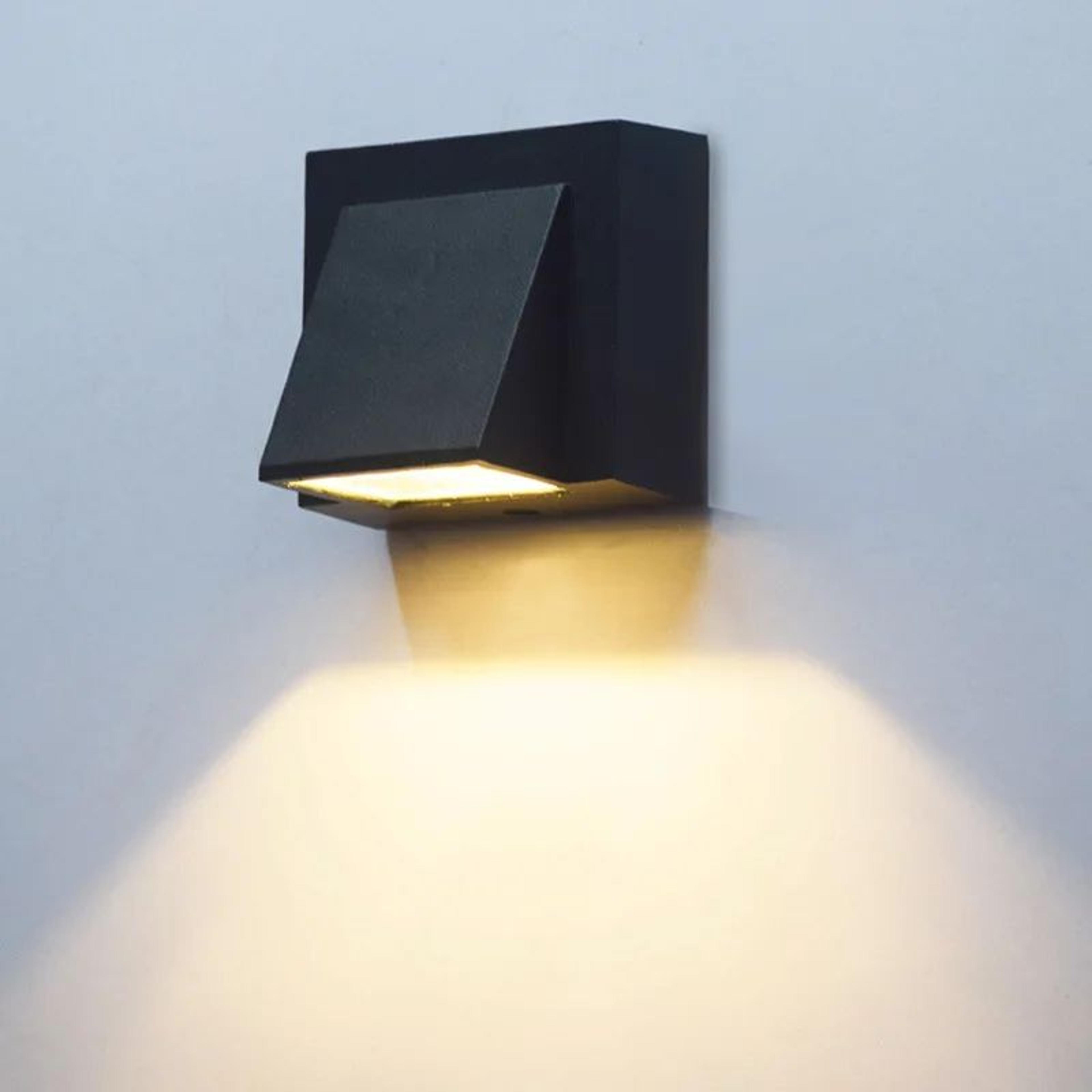 modern 5w cob led wall lamp – single head indoor outdoor porch sconce ac110-220v