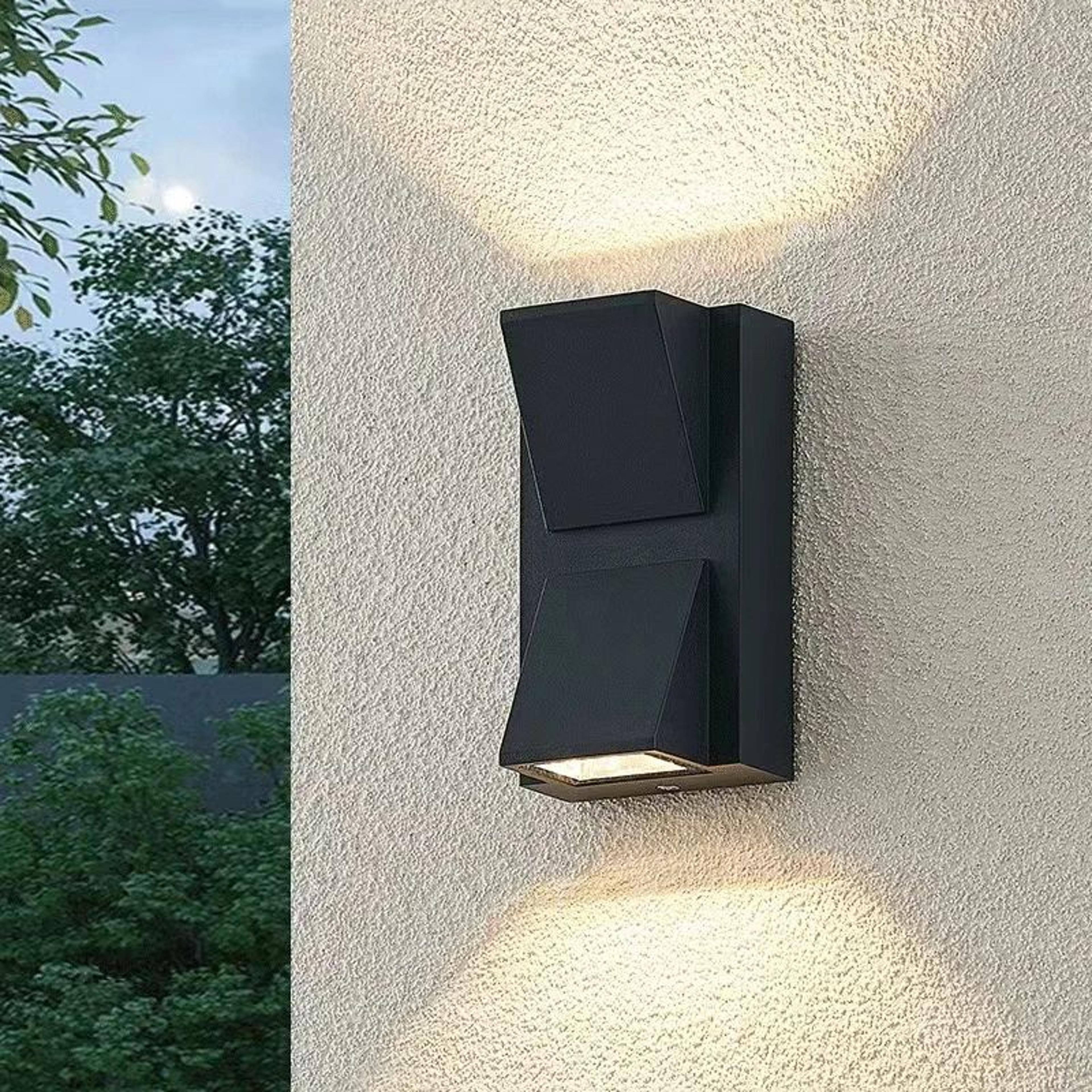 luminest waterproof led wall light – modern indoor & outdoor porch lamp