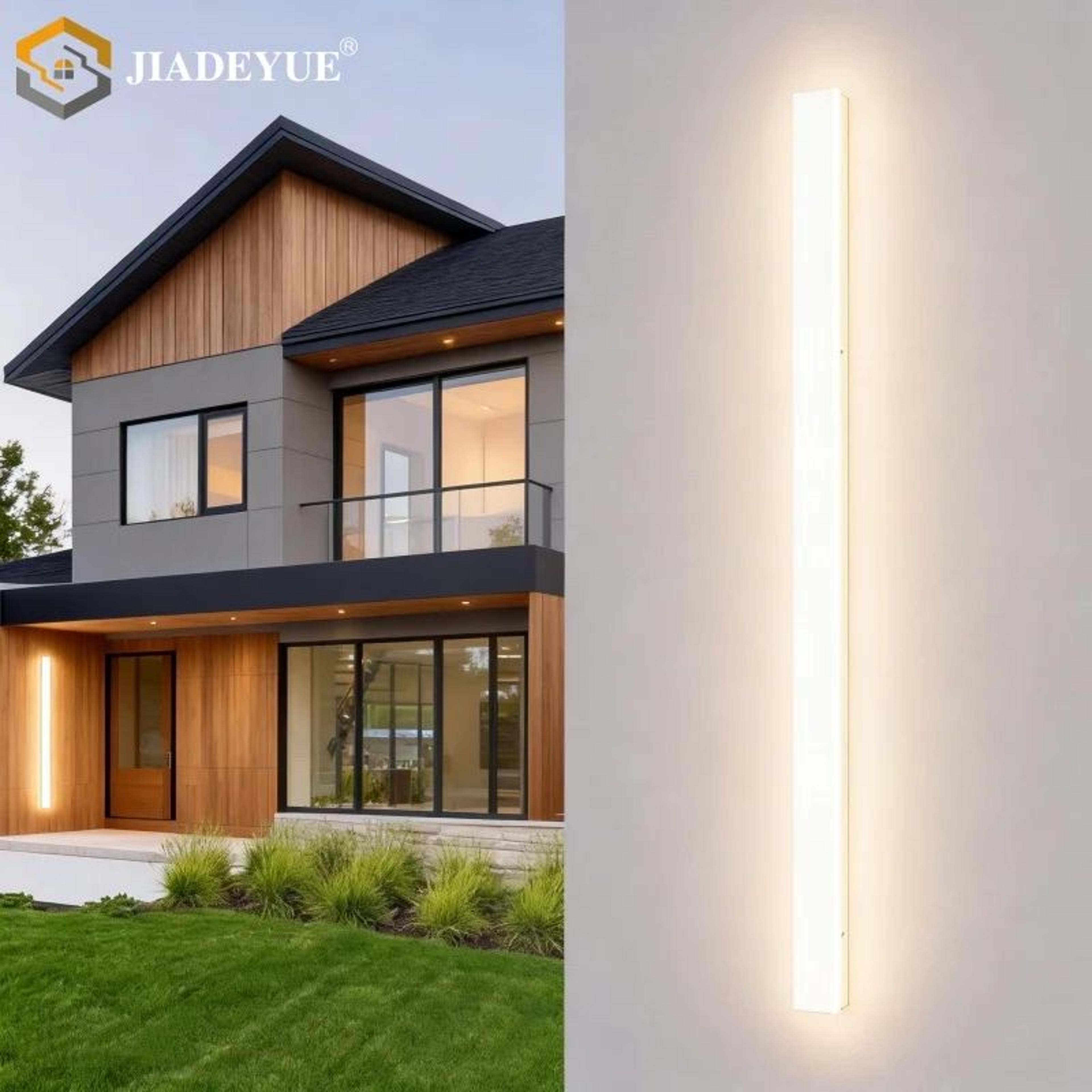 lineapro ip65 long strip led wall lamp – modern waterproof outdoor lighting