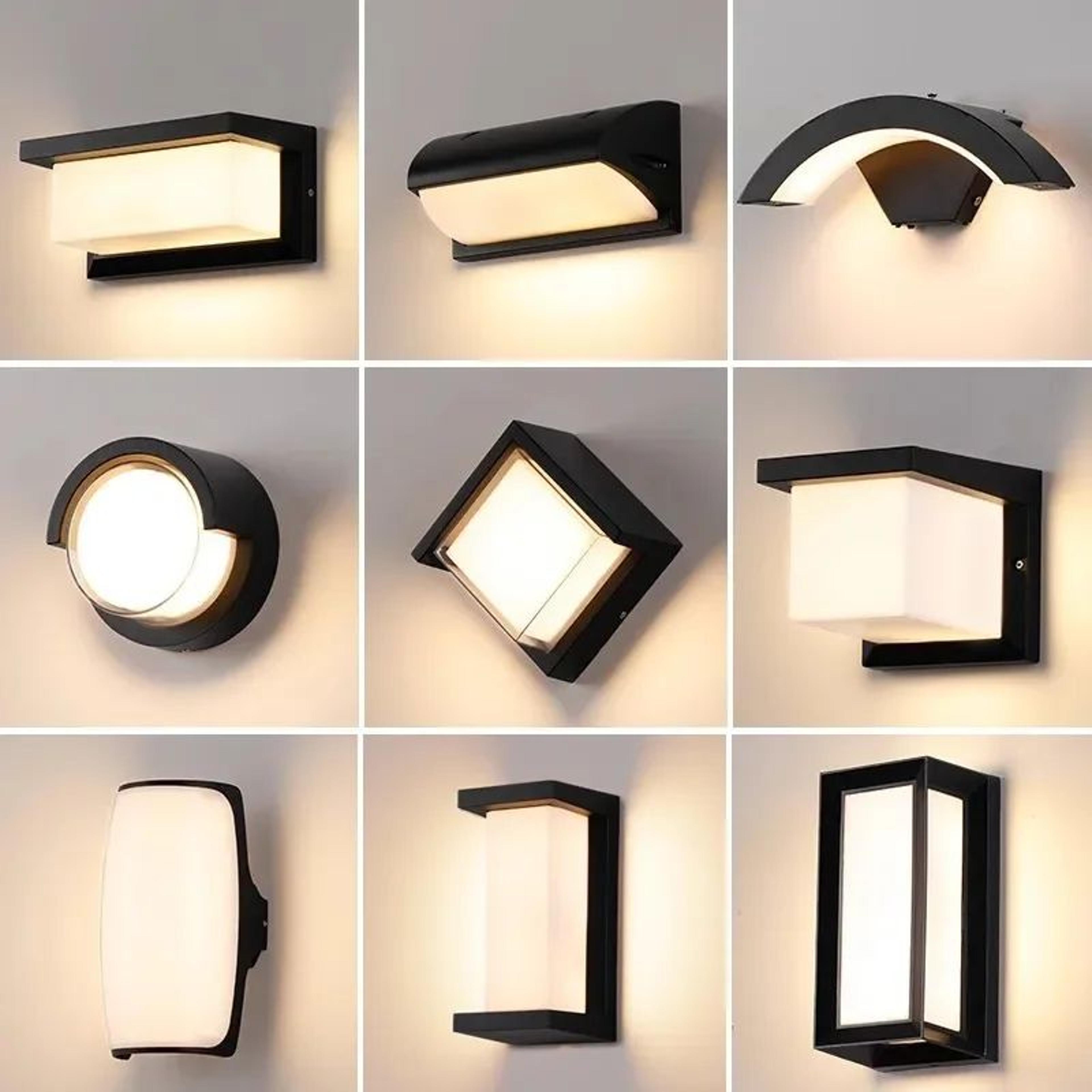 smartguard led motion sensor outdoor wall light – waterproof ip65 porch & garden lamp (12–20w)
