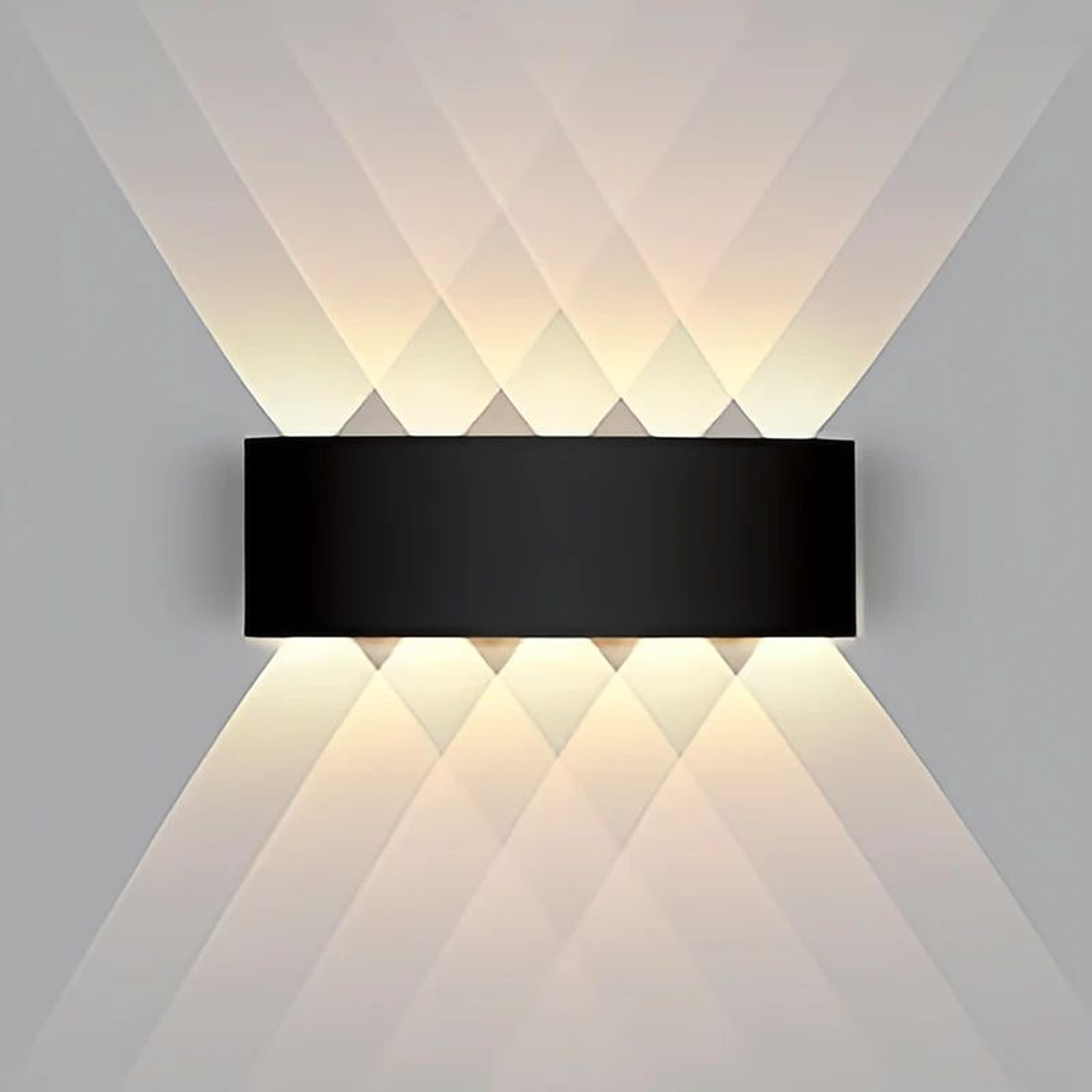 modern outdoor waterproof led wall light – ip65 up & down sconce lighting for porch, garden & indoor stairways