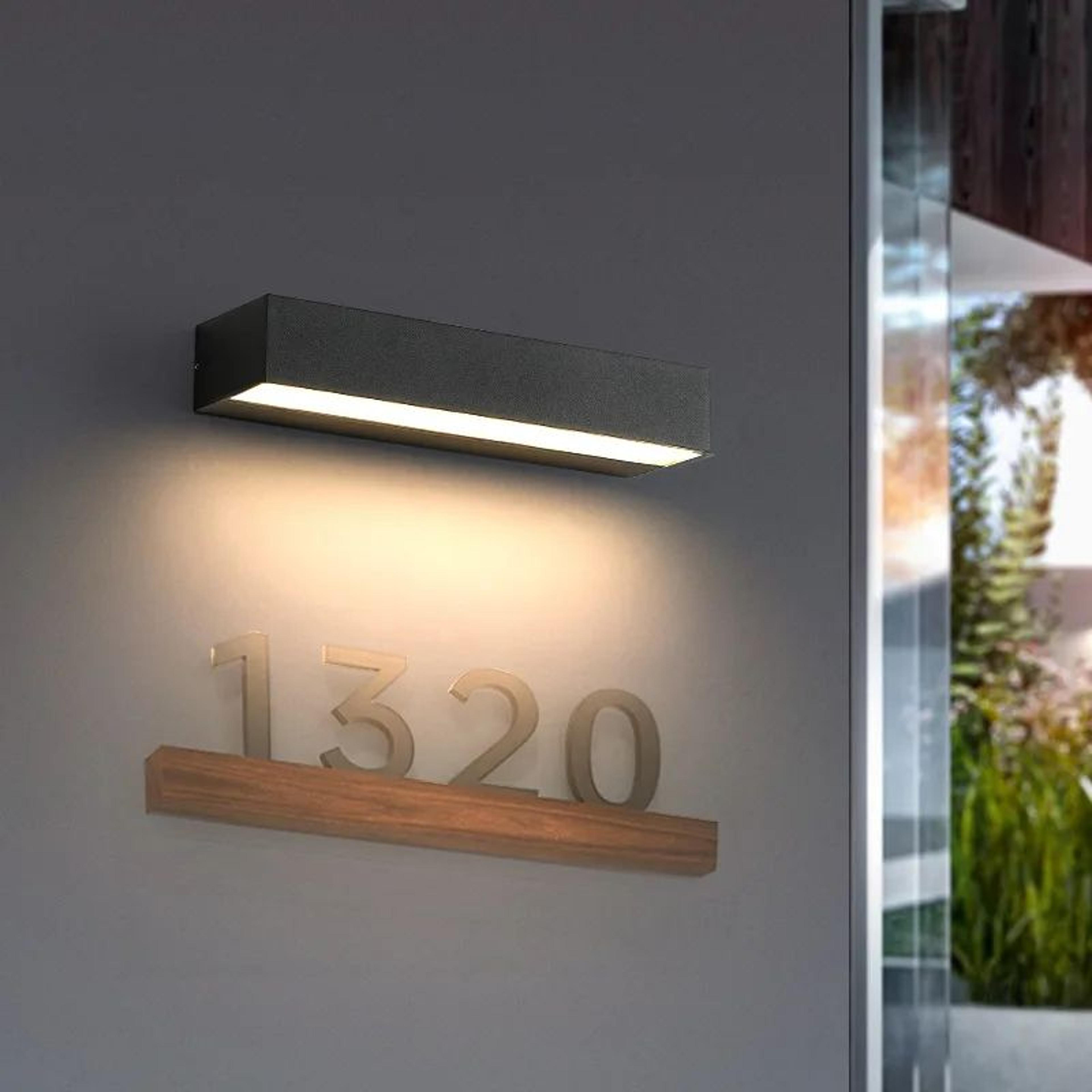 urbanbeam ip65 aluminum outdoor wall sconce – waterproof porch & stair light fixture