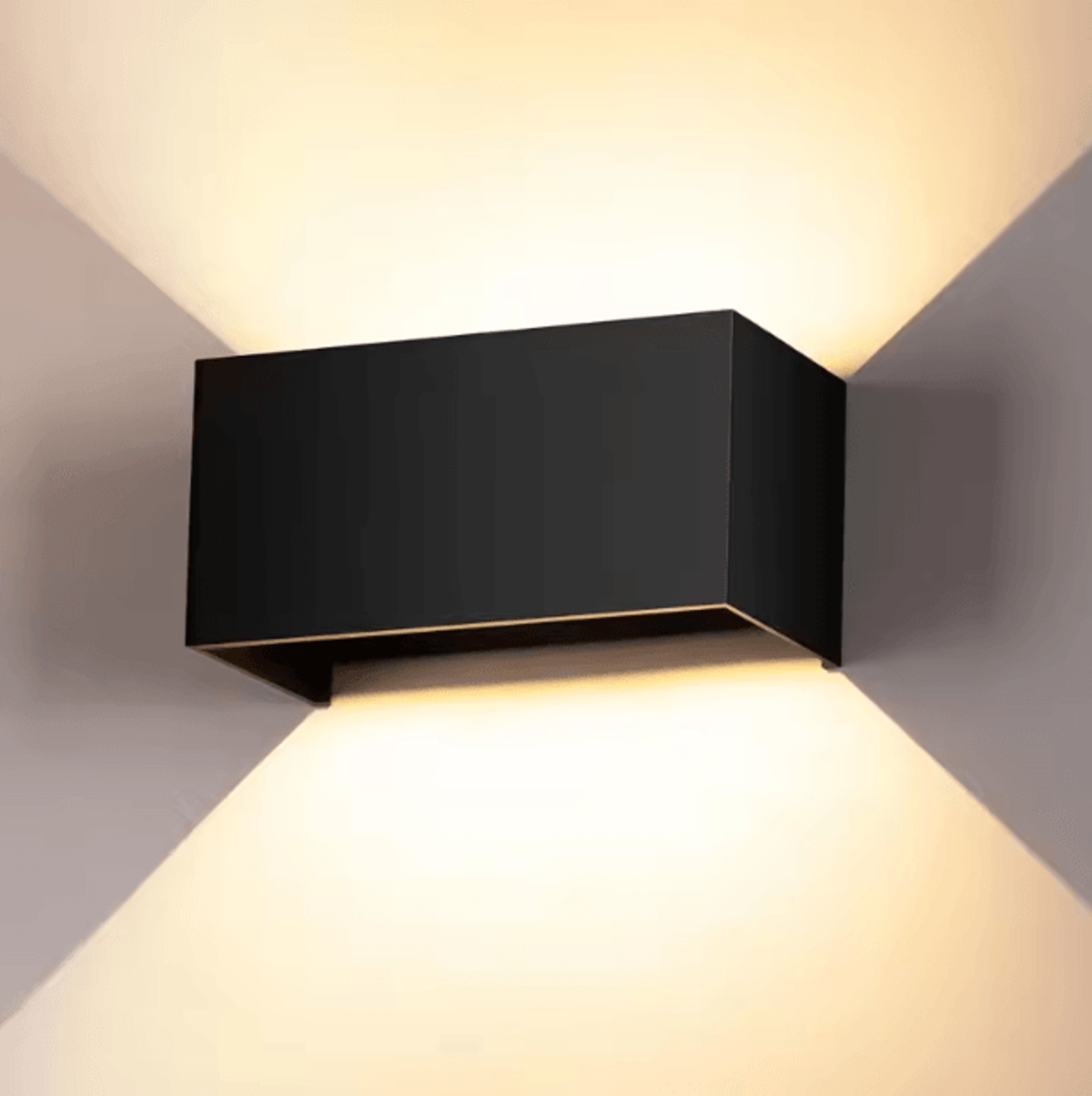 modern aluminum led outdoor wall lamp – ip65 waterproof porch & garden light