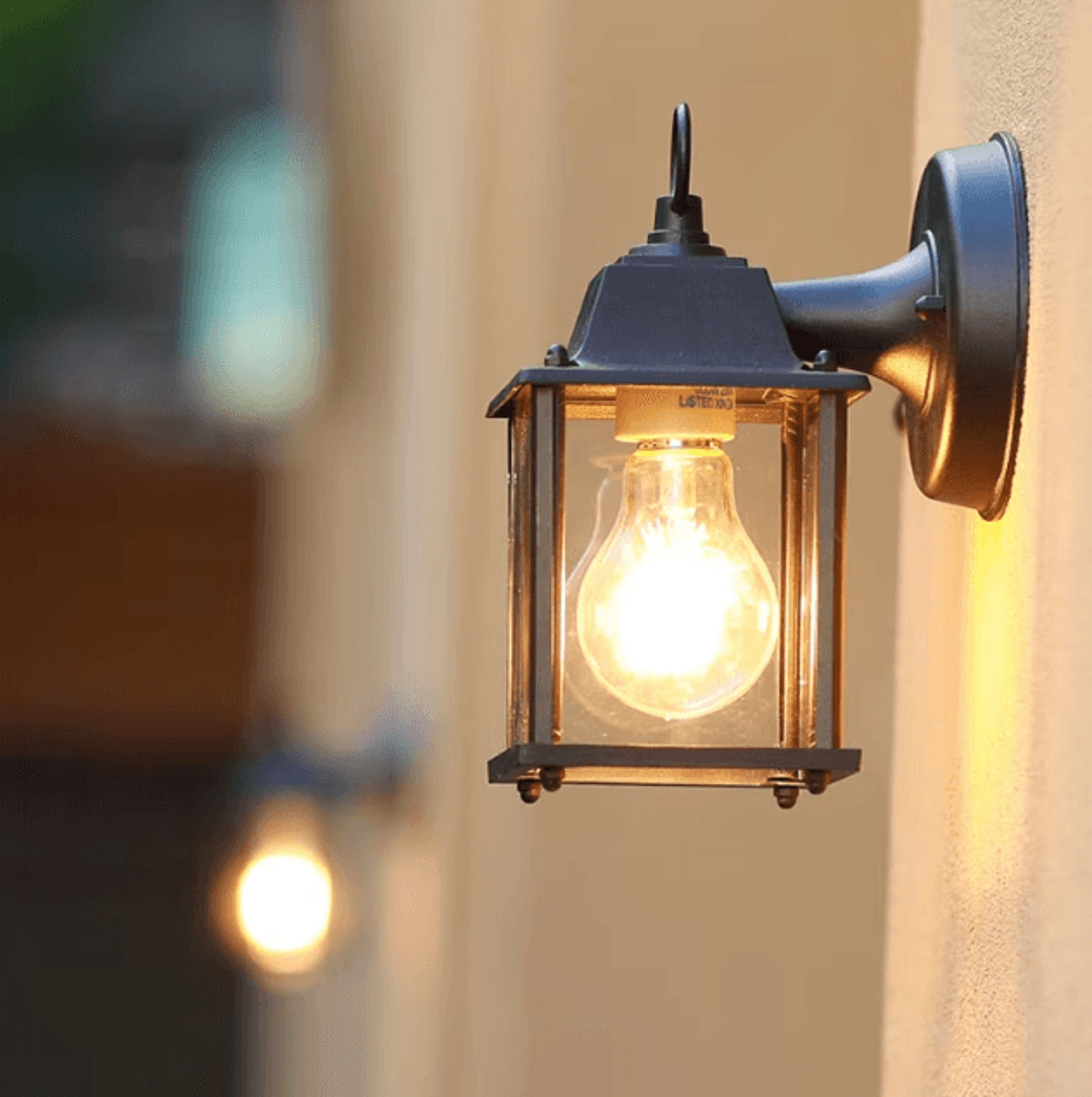 retro vintage outdoor wall lamp – waterproof e27 garden & porch sconce