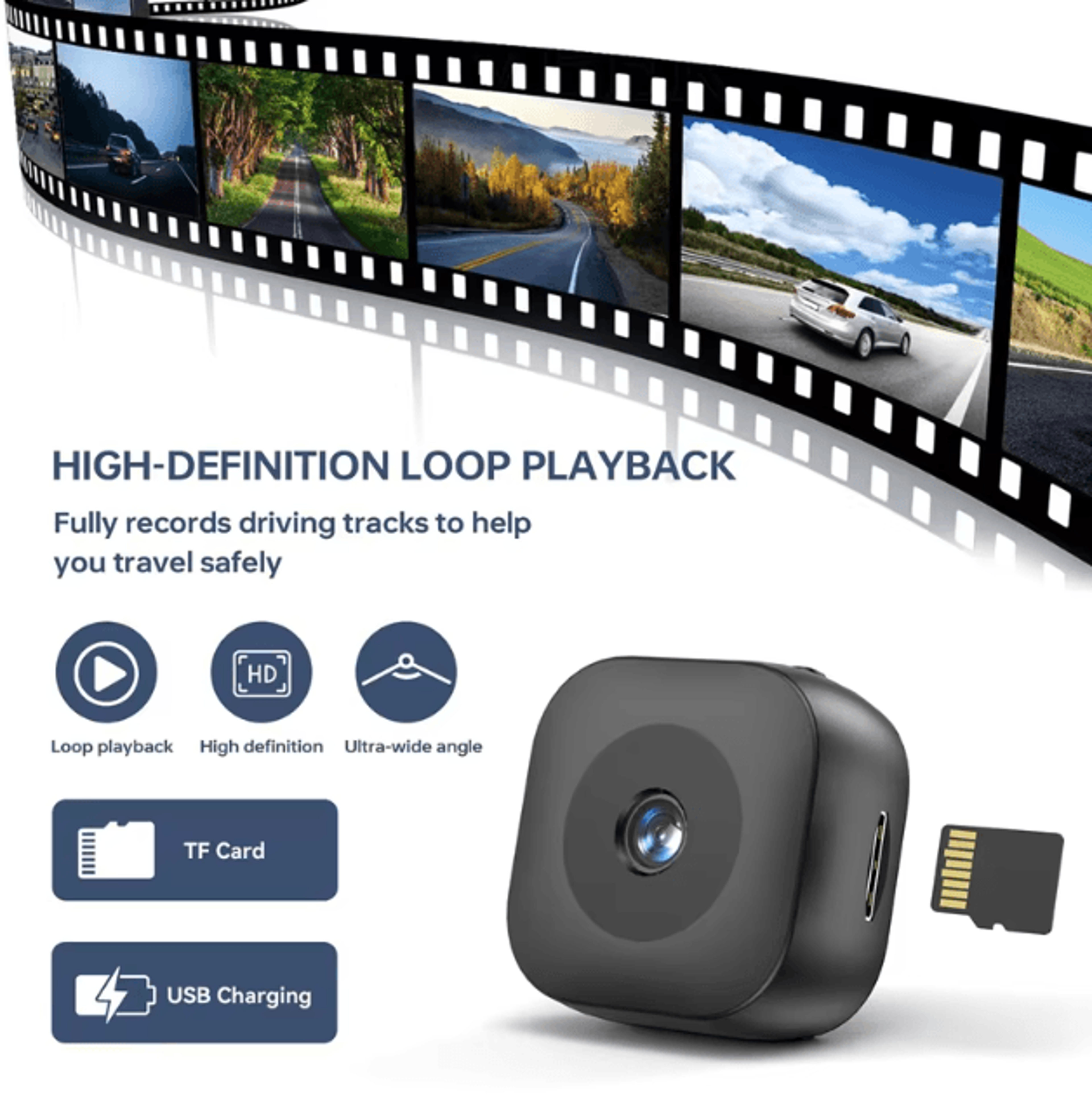 mini 4k wifi security camera – wireless smart surveillance cam with night vision & motion detection
