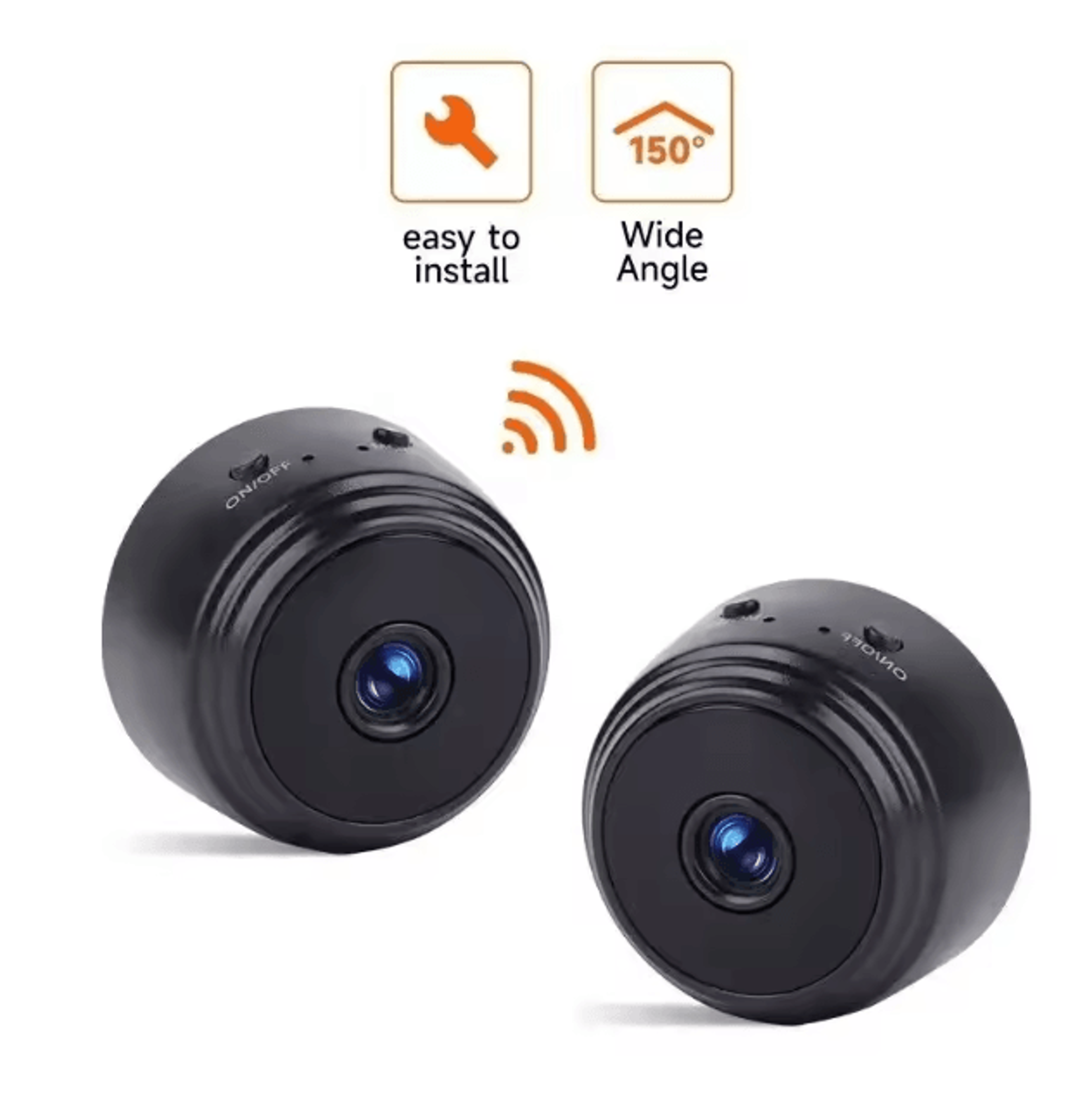 a9 hd mini wifi security camera – wireless smart surveillance cam with night vision