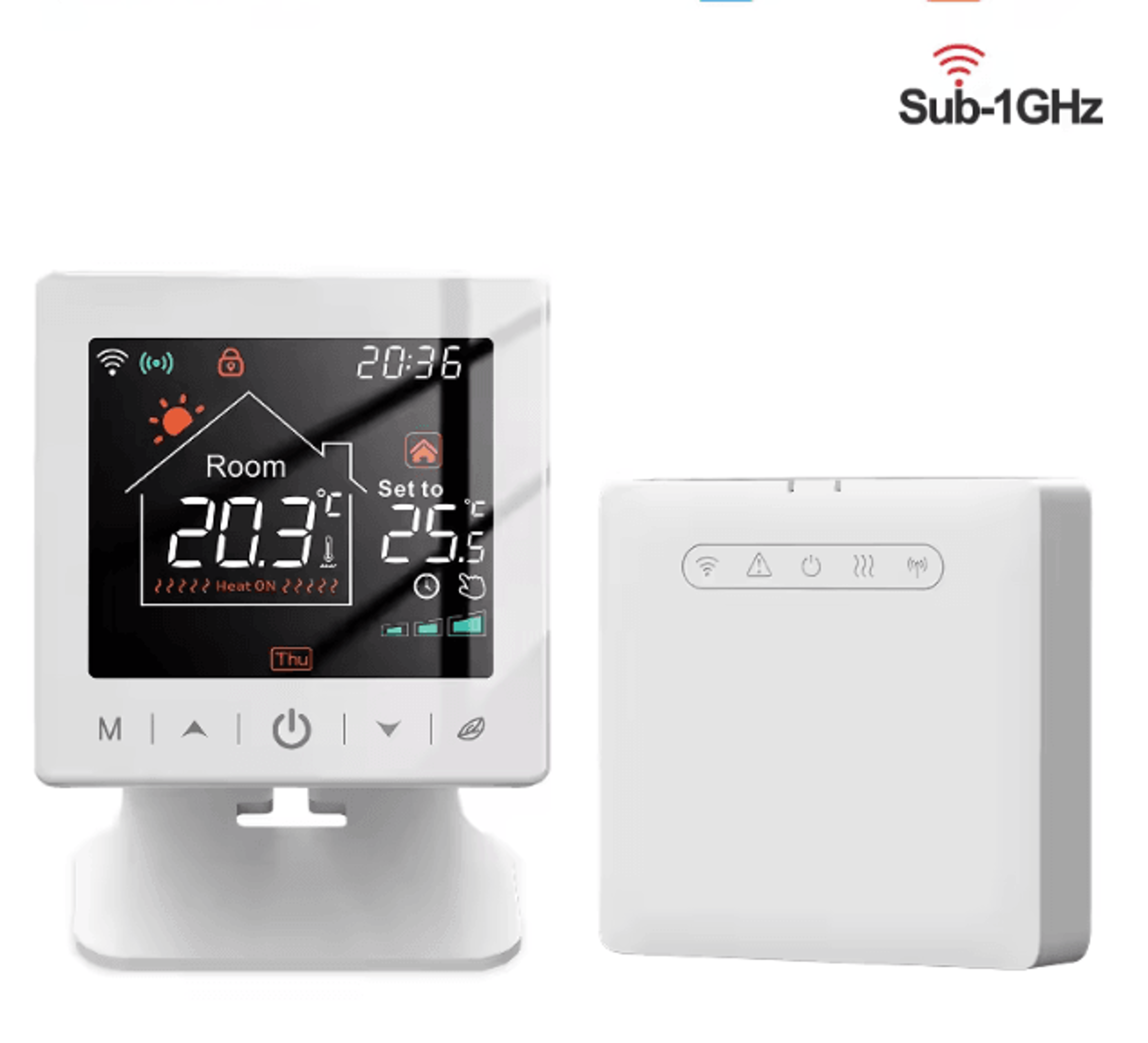 tuya wifi smart thermostat wireless temperature controller for gas & water boilers with alexa & google home