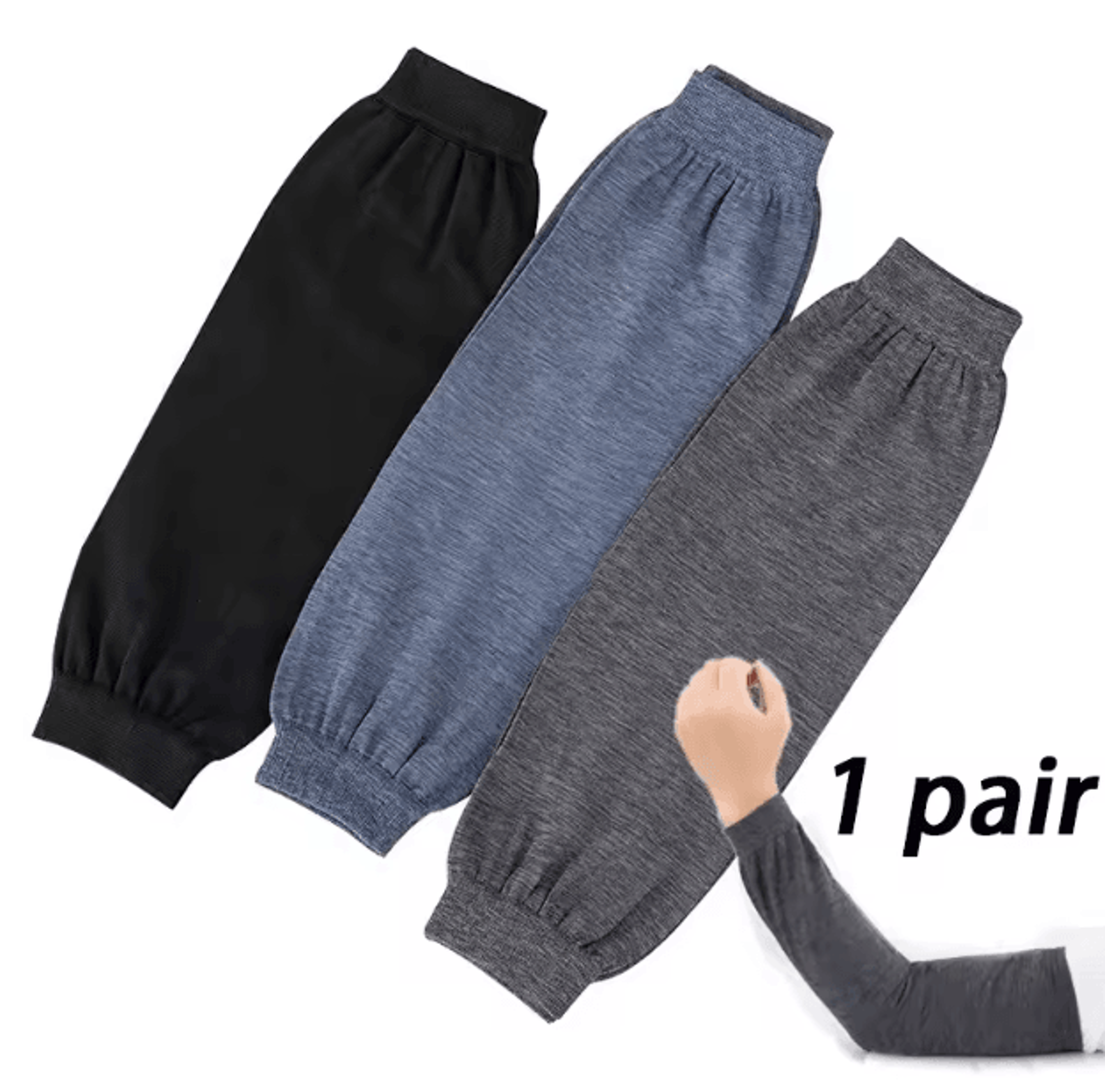 cooling uv protection arm sleeves breathable ice silk sports compression sleeves for outdoor use
