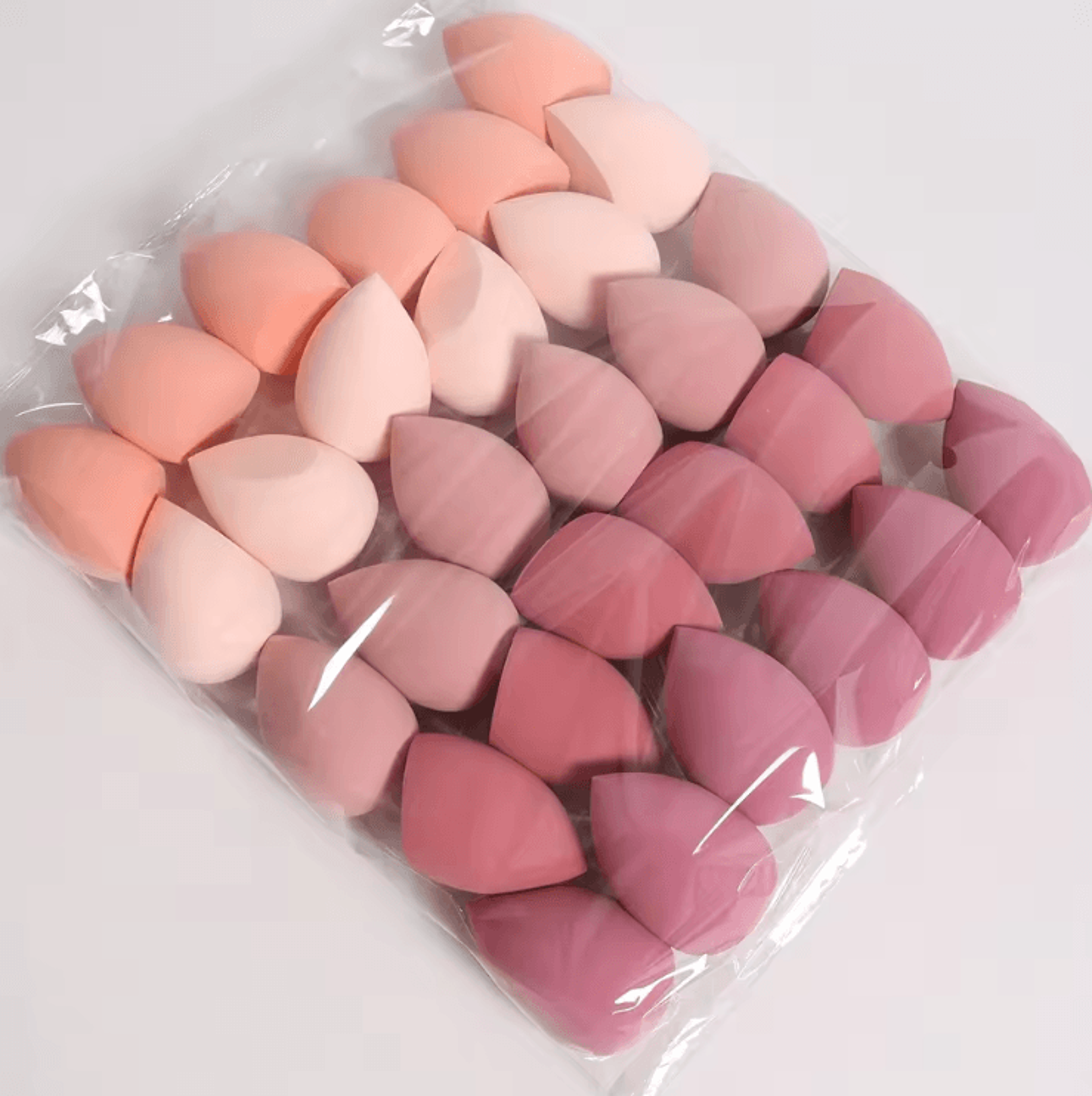 makeup sponge set beauty blender egg set soft breathable wet and dry cosmetic puff kit