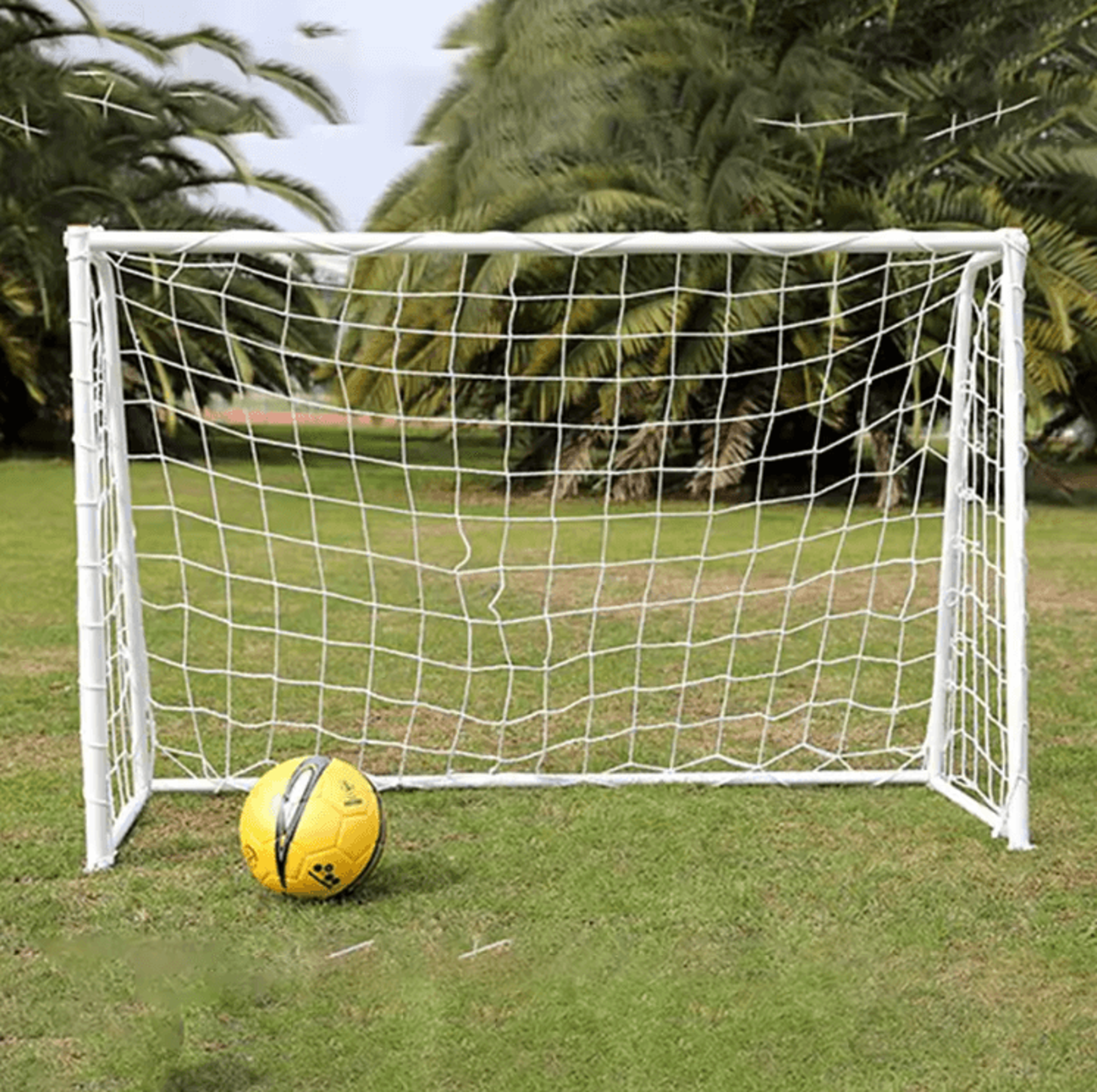 portable soccer goal net 6x4 ft training goal for backyard practice and outdoor play