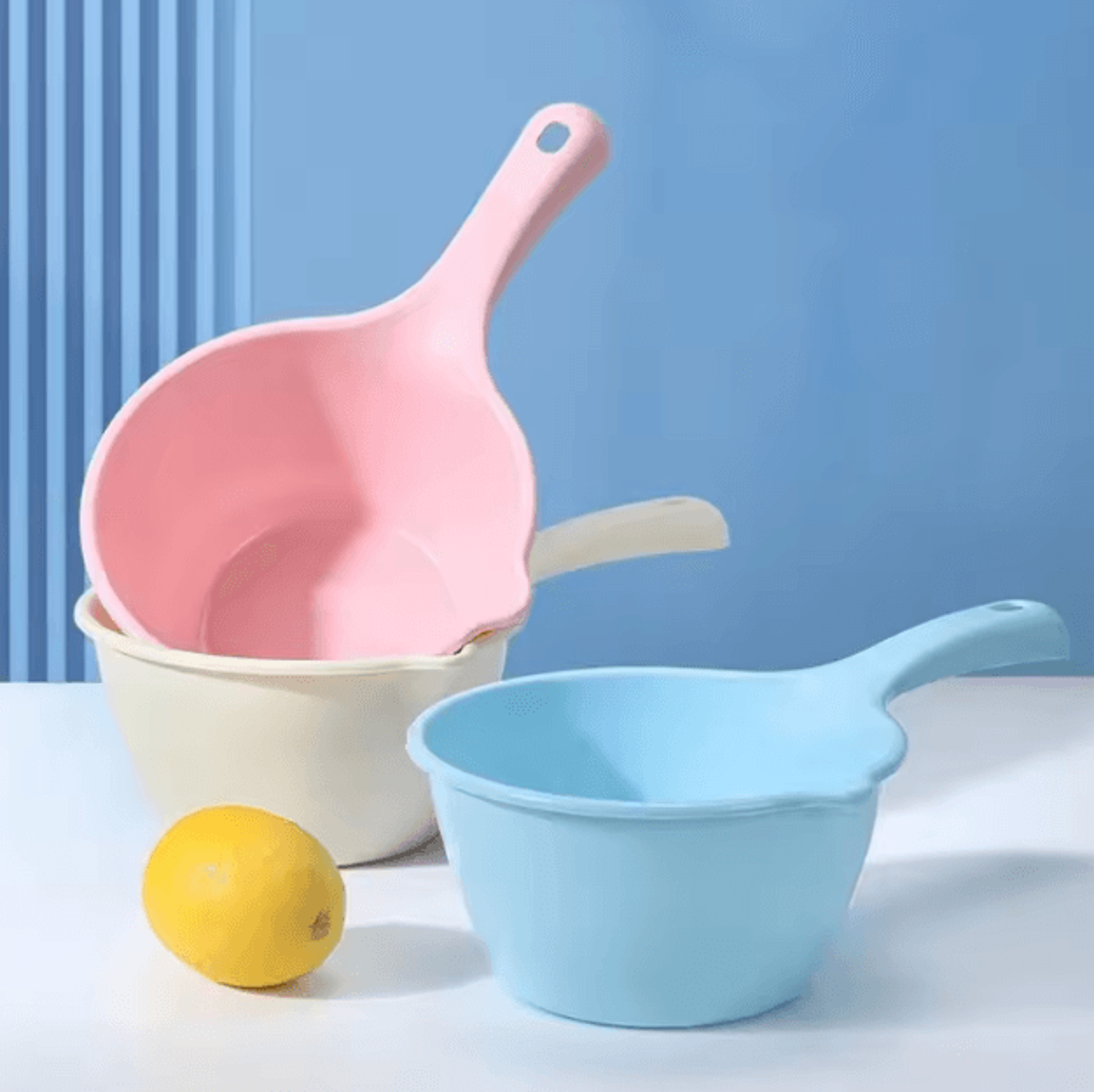 1.5l plastic water scoop ladle multipurpose bath kitchen and garden water dipper