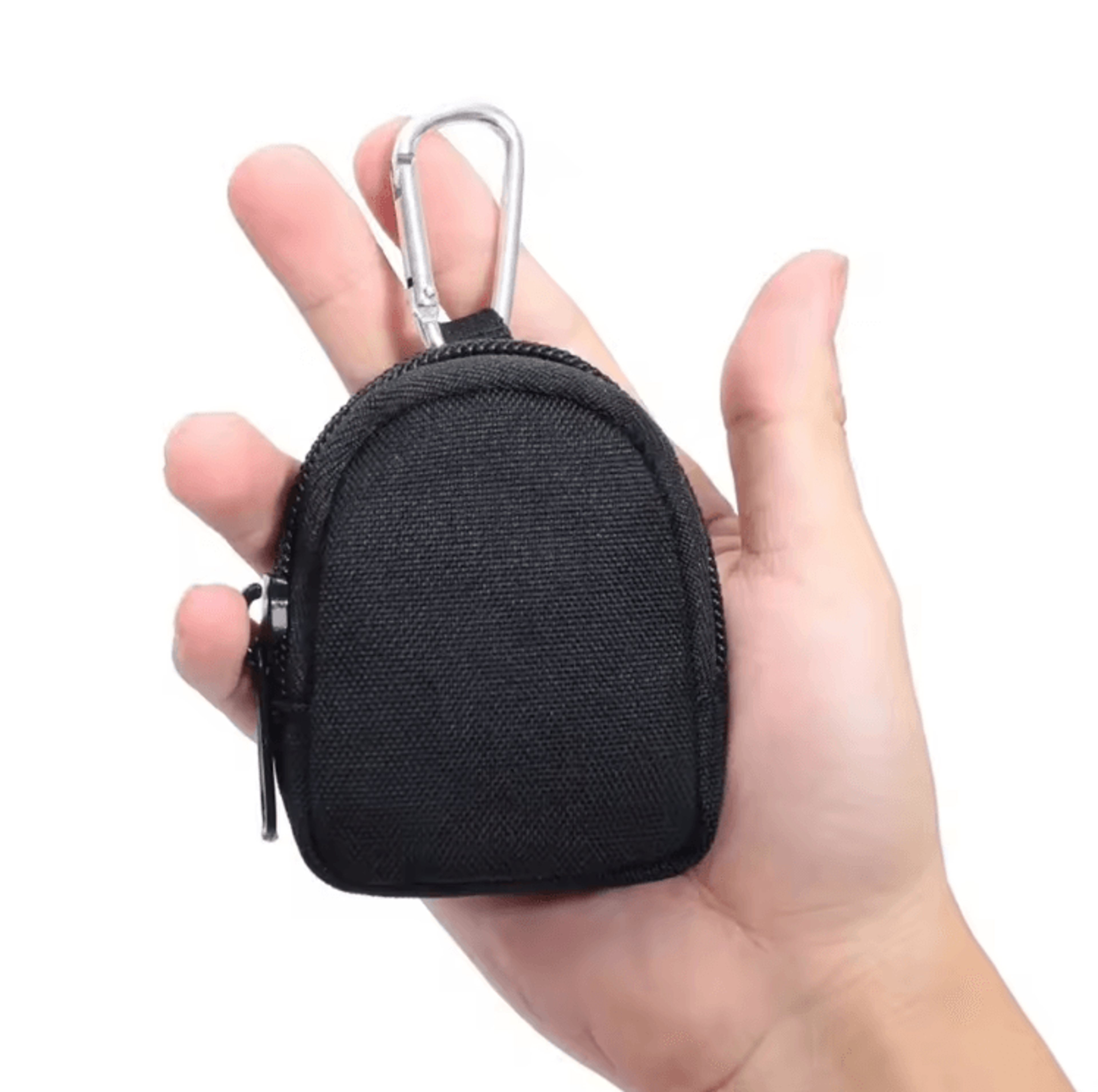 tactical edc key wallet pouch molle mini coin & card holder waist bag