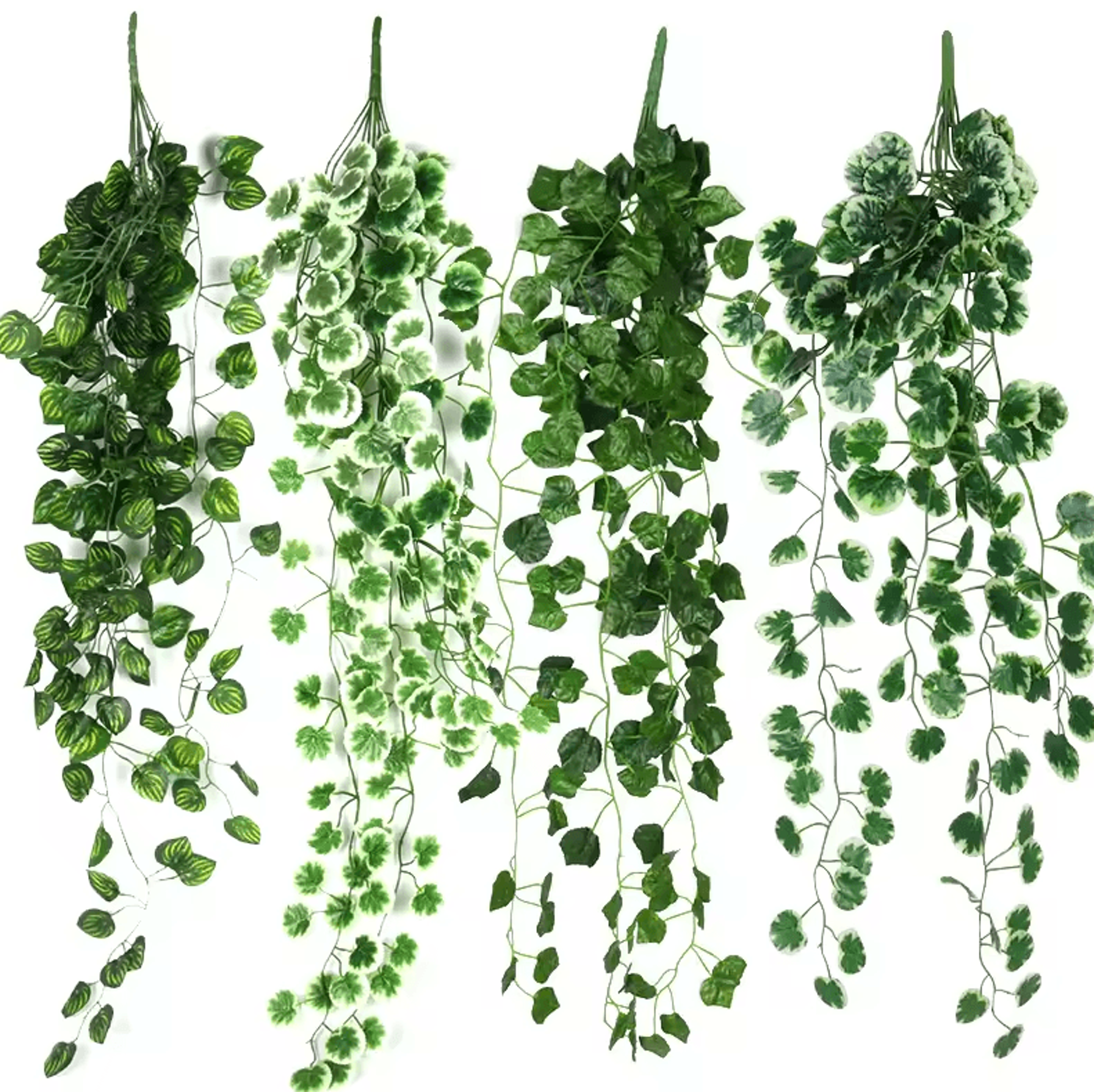 artificial ivy garland vine – 90cm green hanging wall decor for home & events