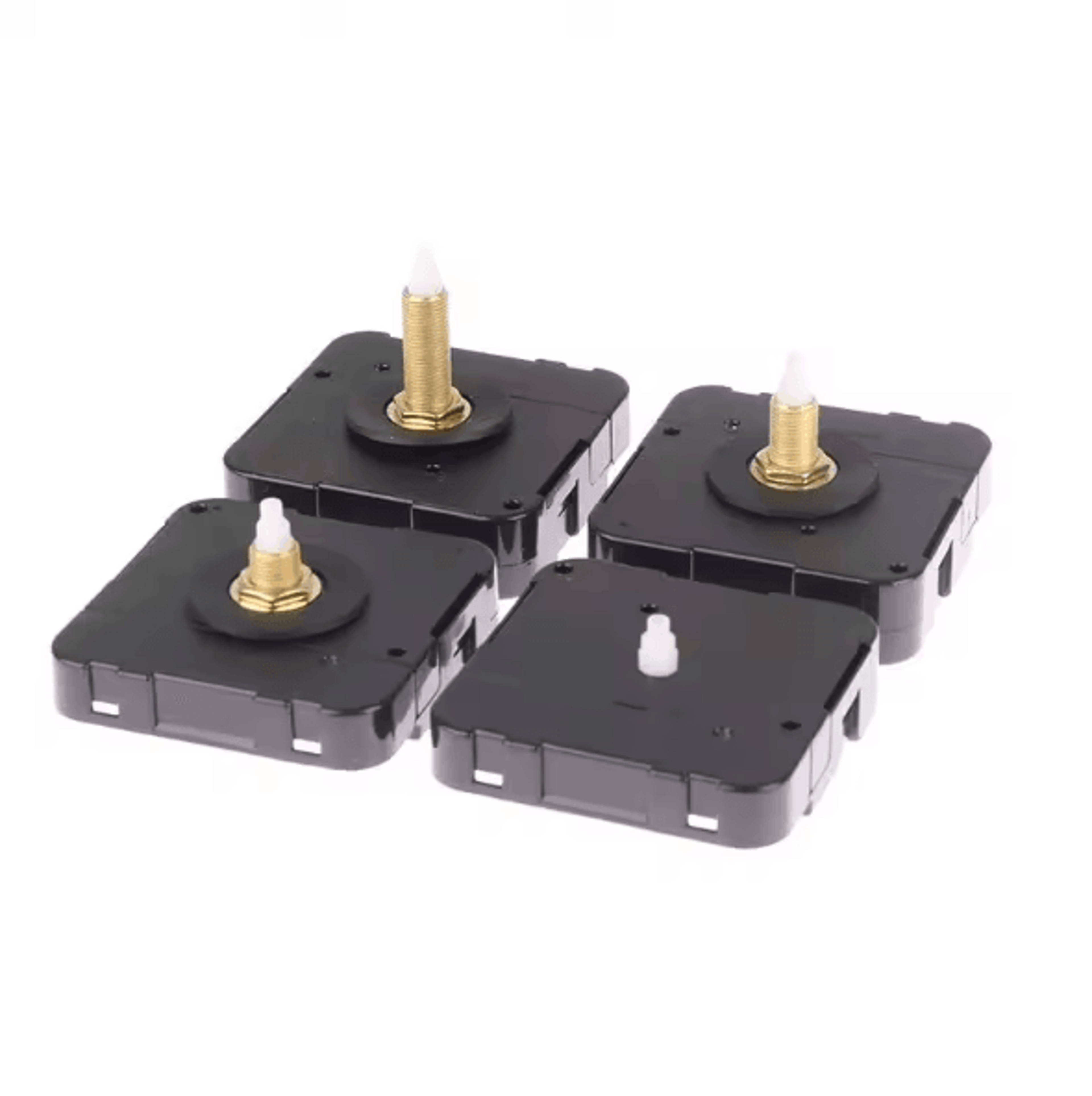 silent quartz clock movement kit – diy long shaft wall clock repair mechanism