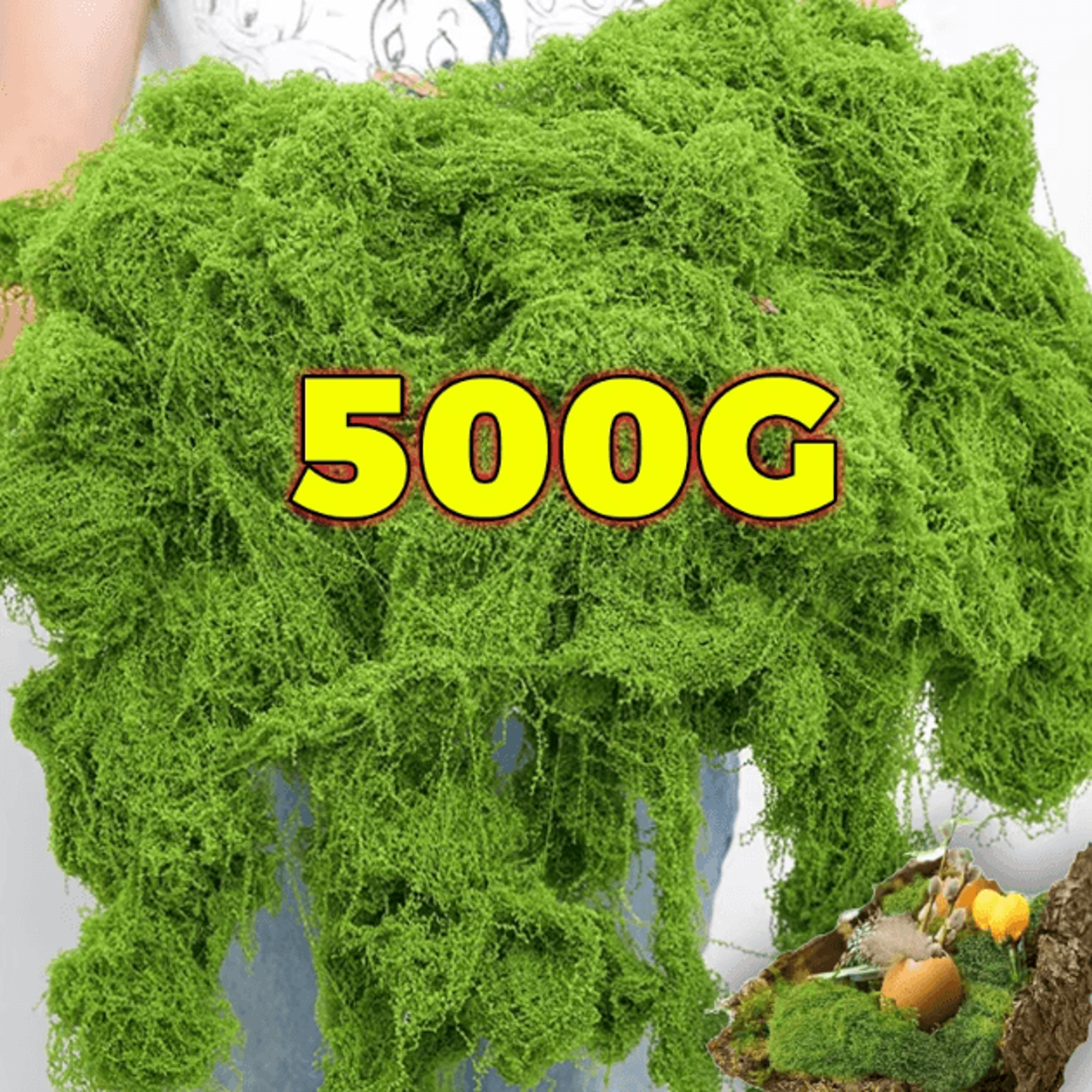 evergreen diy moss grass mat for mini landscapes & crafts