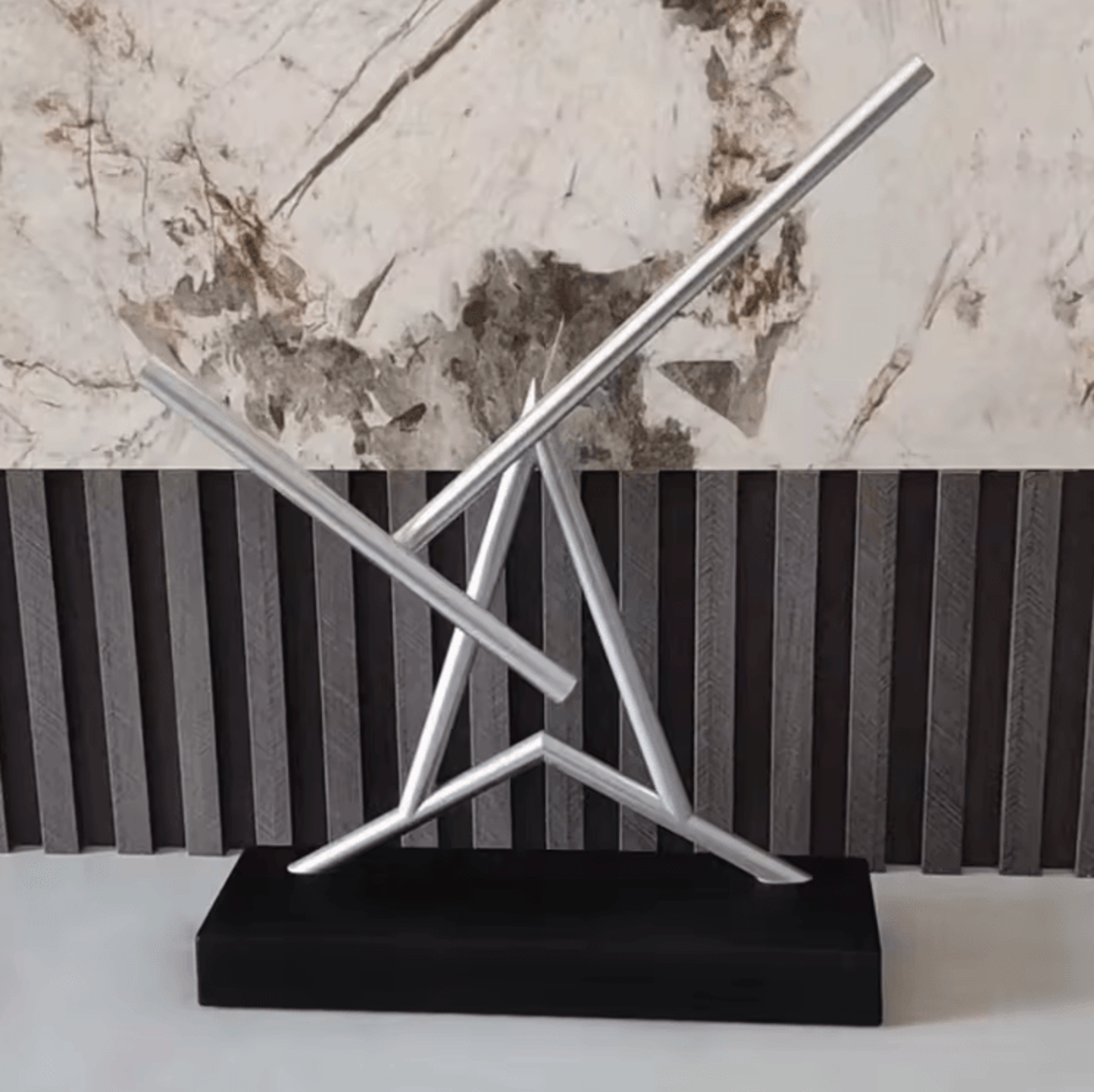 newtons cradle kinetic desk toy – perpetual motion balance ball decor