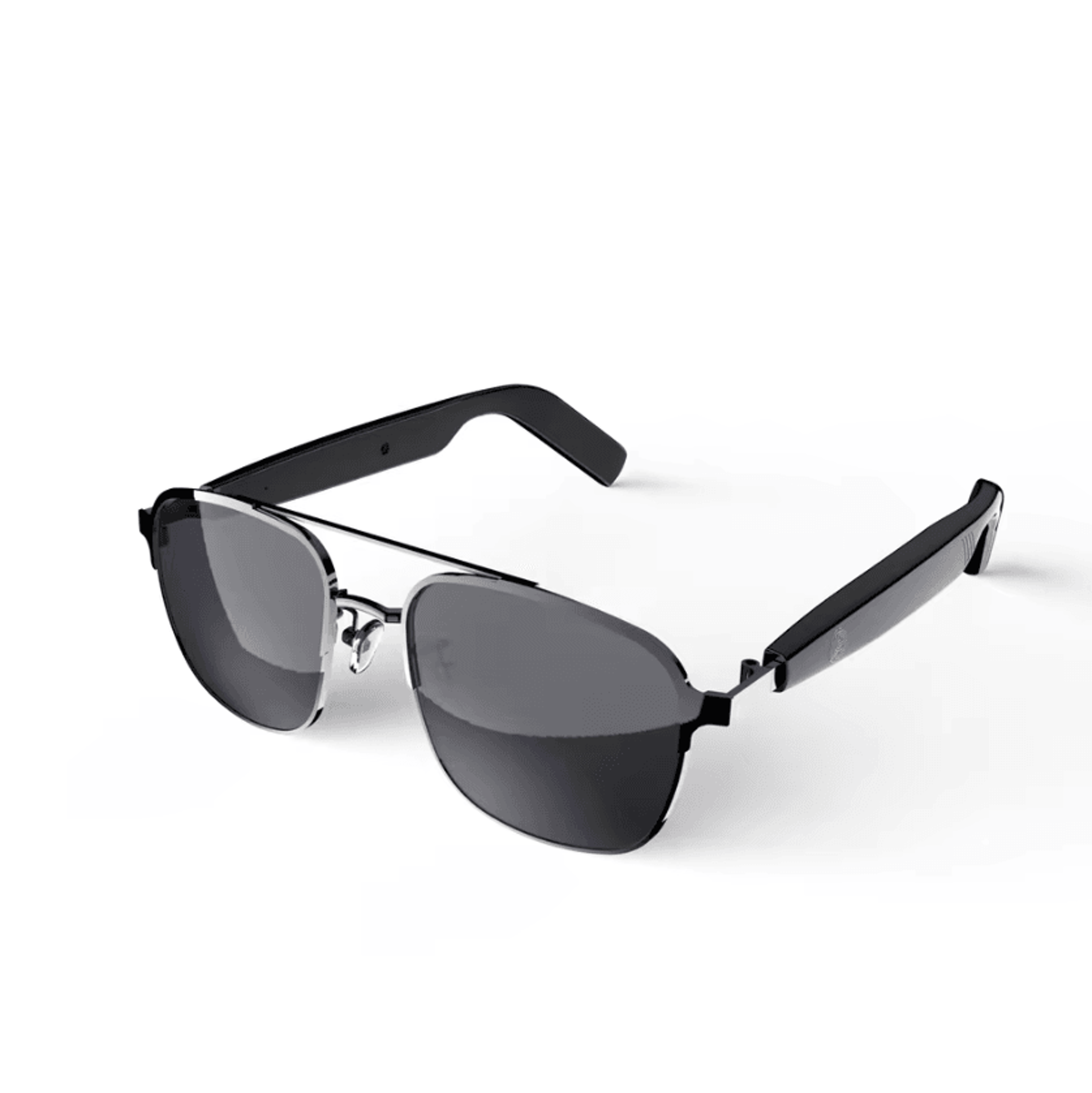 sg11 pro 2-in-1 bluetooth smart glasses with wireless audio & voice assistant