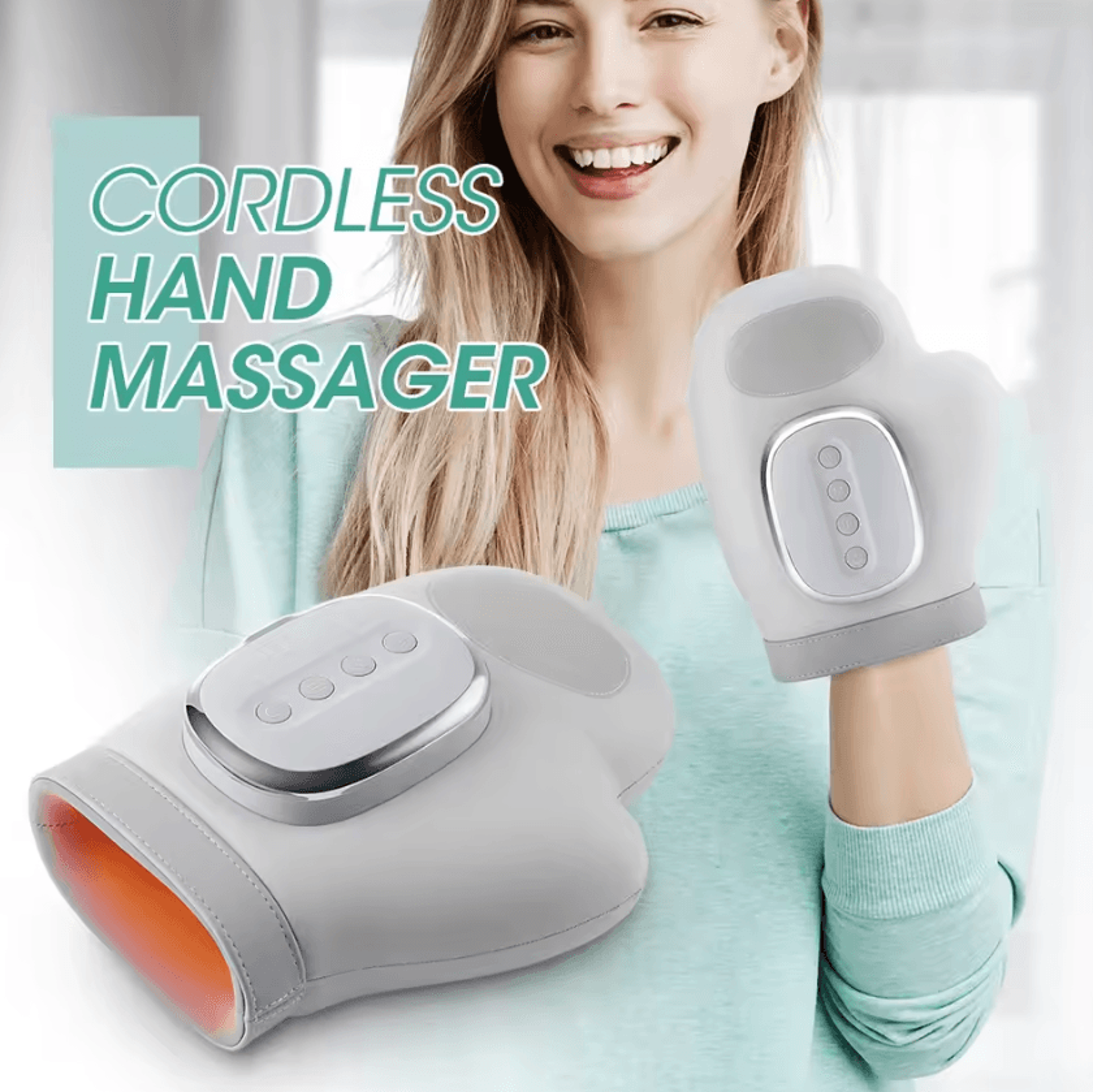 smart electric hand massager glove – air compression wrist & finger relief device