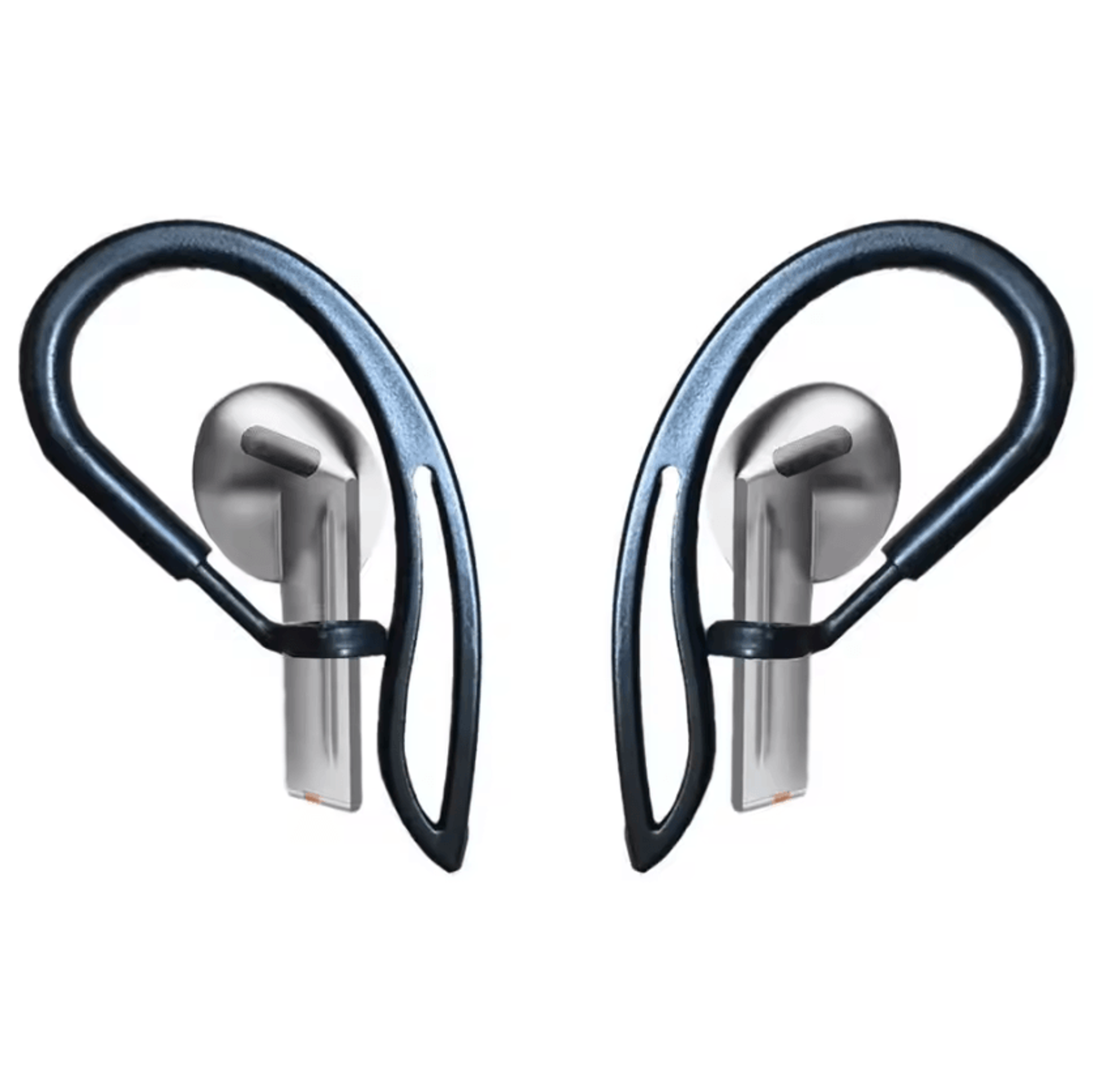 securefit anti-loss ear hook for samsung galaxy buds 3 / buds 3 pro – soft silicone clip with keychain