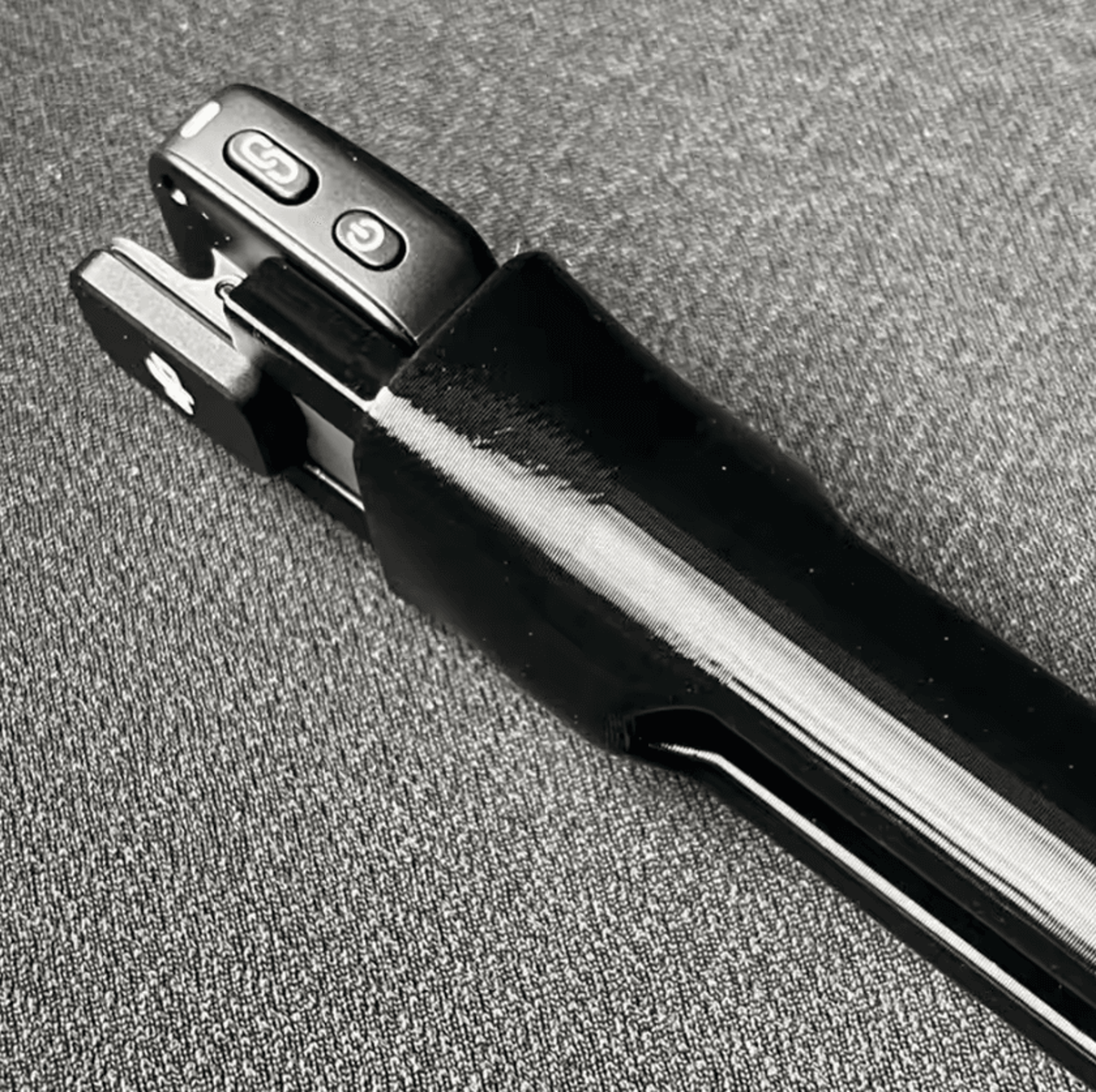 wireless interview handle adapter for dji mic mini – handheld mic grip extension for pro recording
