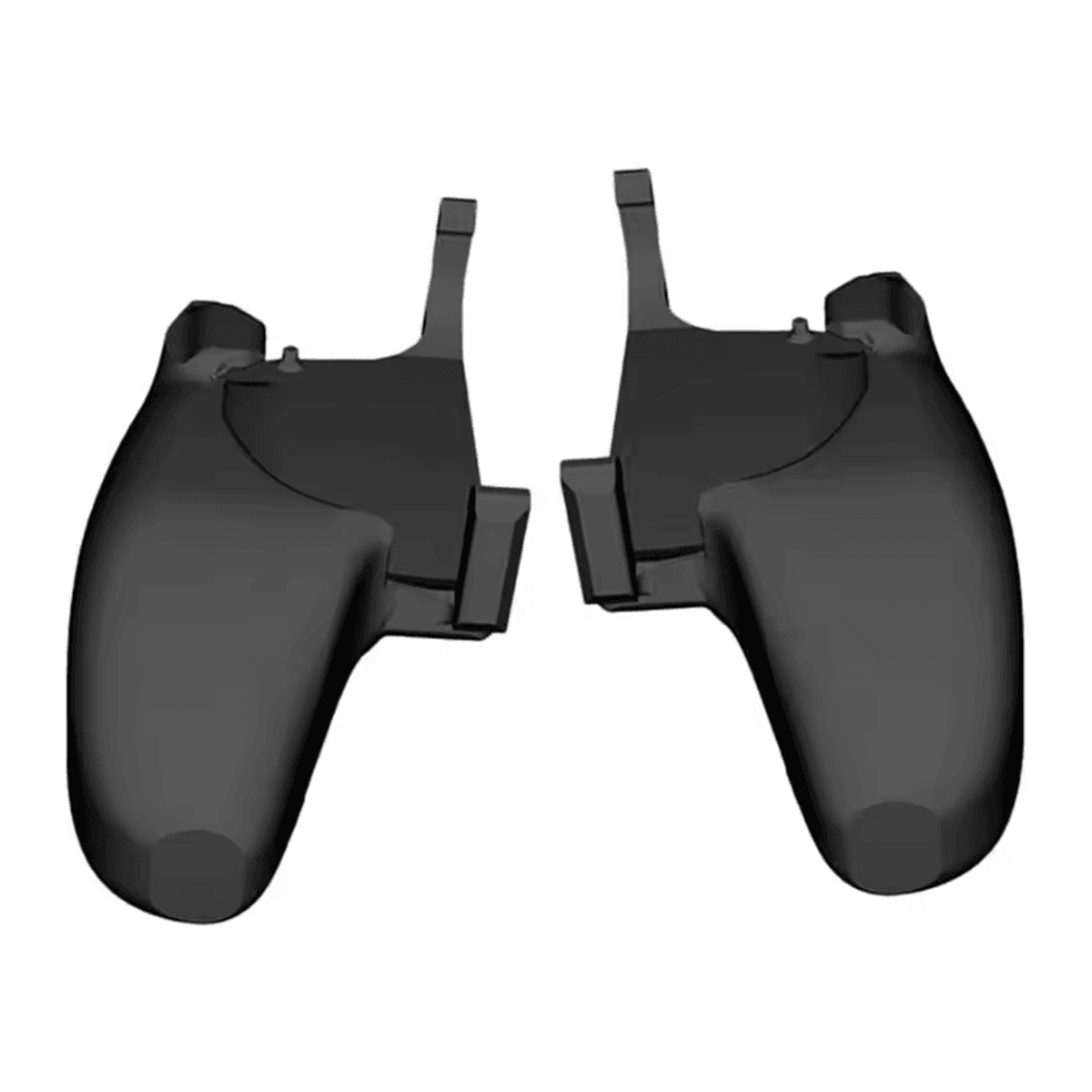 3d printed comfort grip for trimui smart pro – detachable ergonomic gaming handle