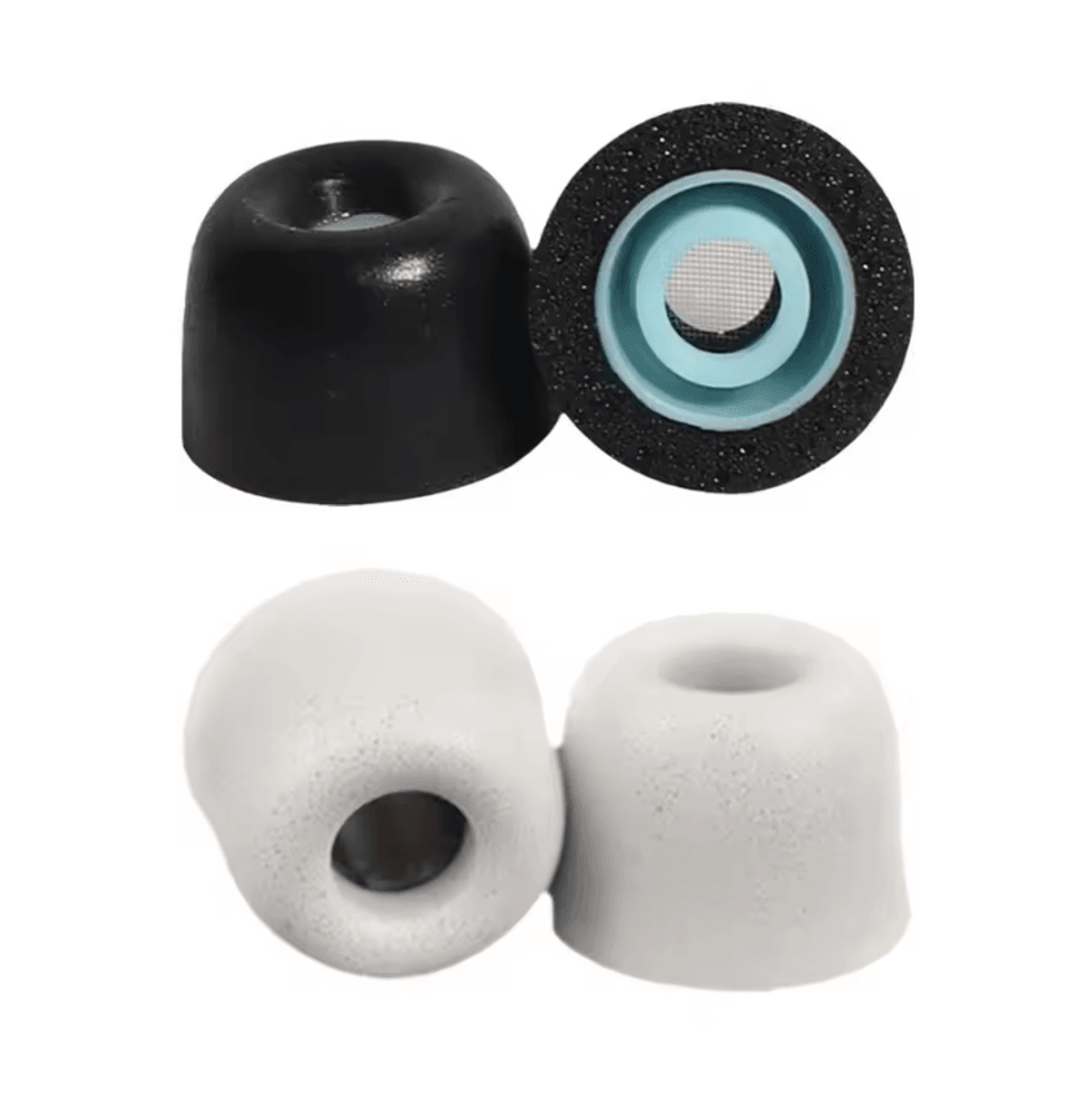 noise-isolating memory foam eartips for sony wf-1000xm5 & xm4 – anti-slip comfort fit
