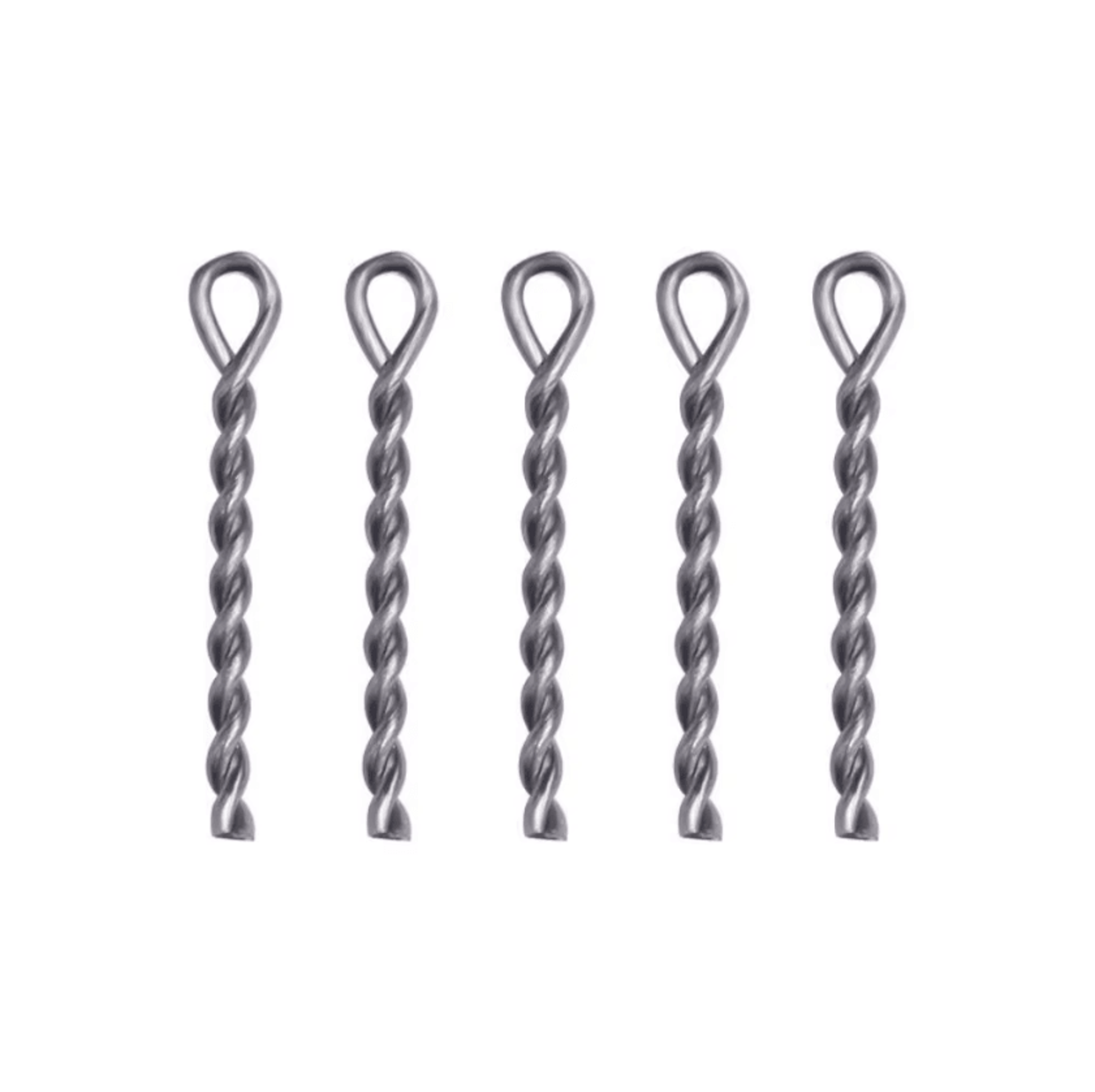 50pcs carp fishing bait spike set – boilies pin & hair rig hook connector kit