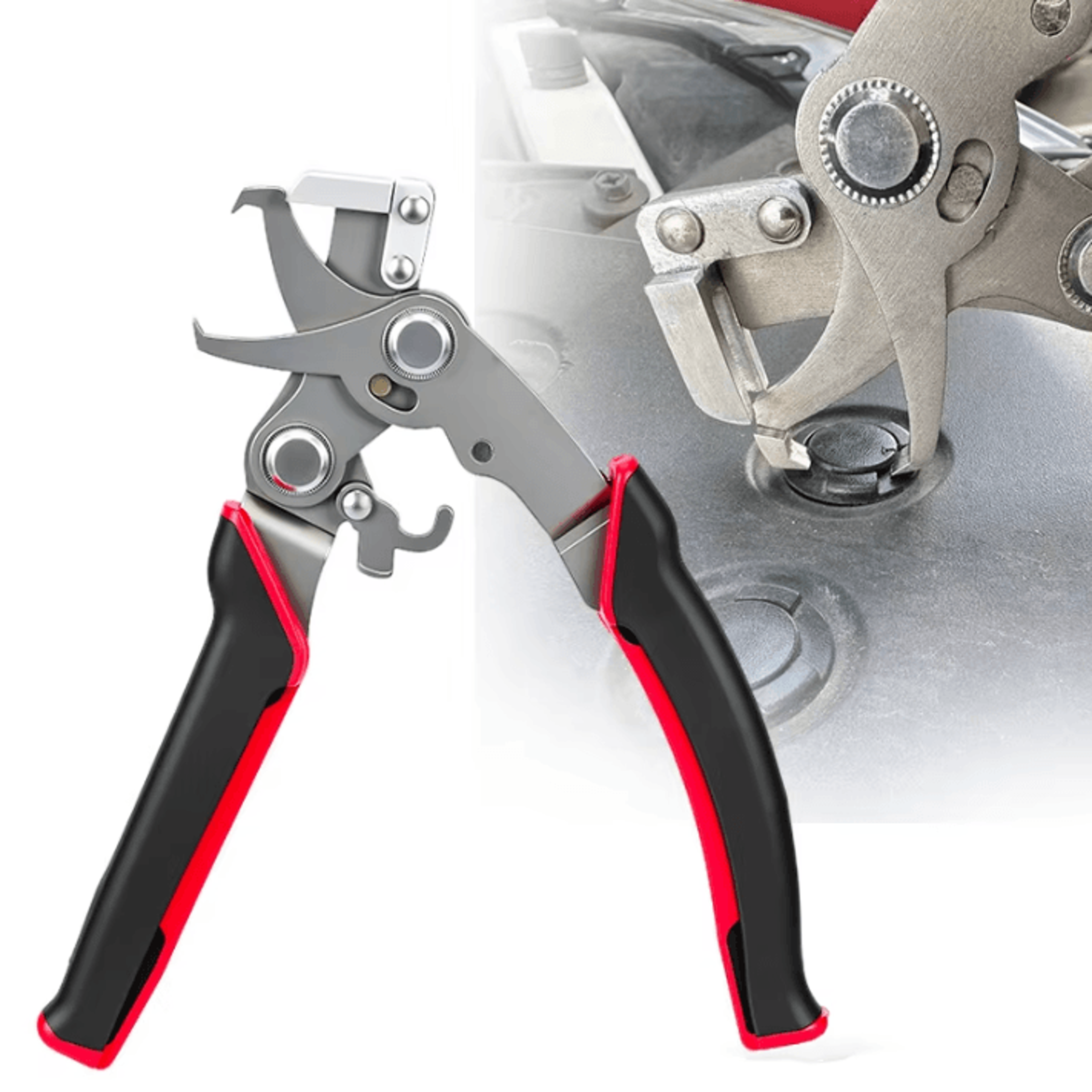 stainless steel car clip removal pliers – heavy-duty fastener remover tool