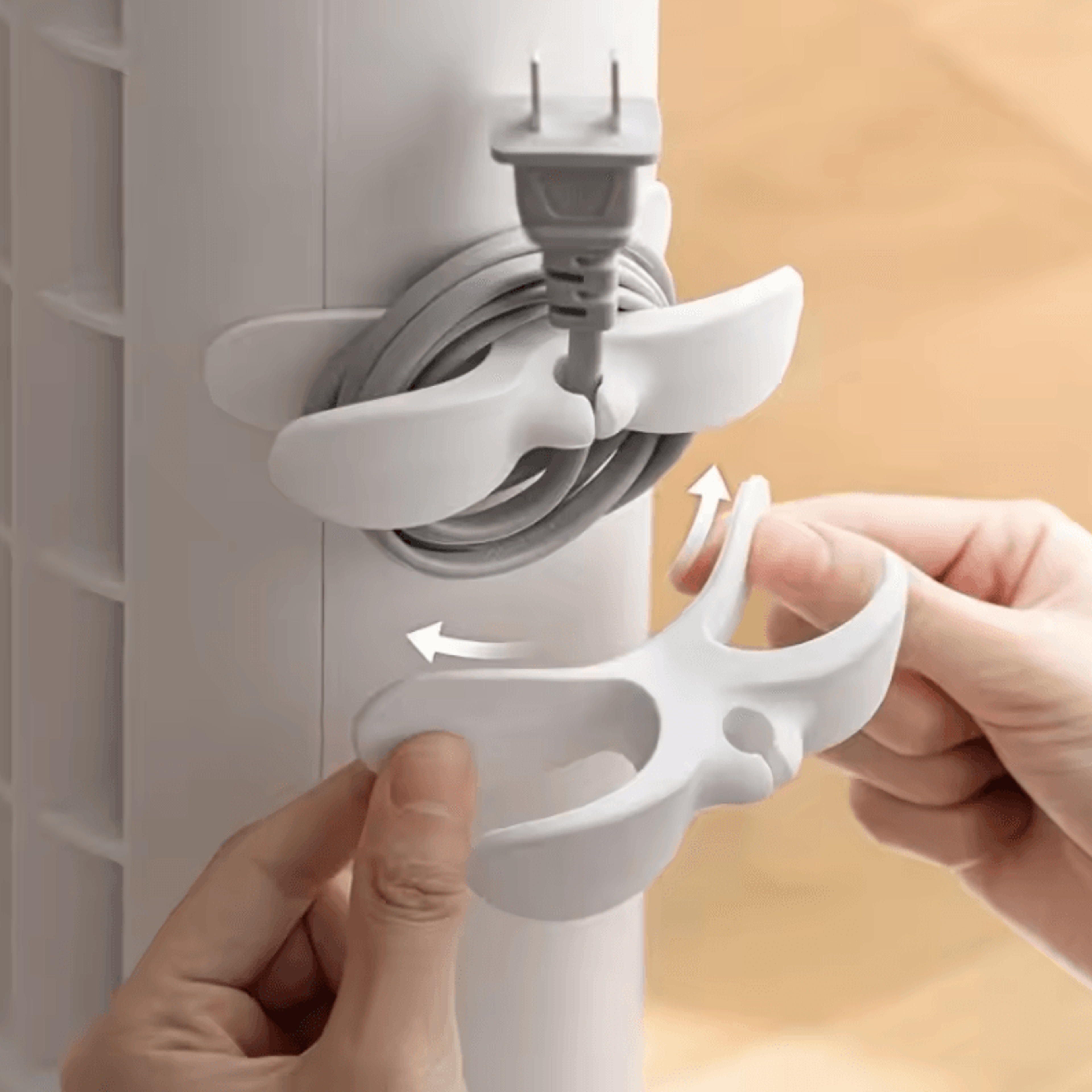 wraptidy appliance cord organizer clips