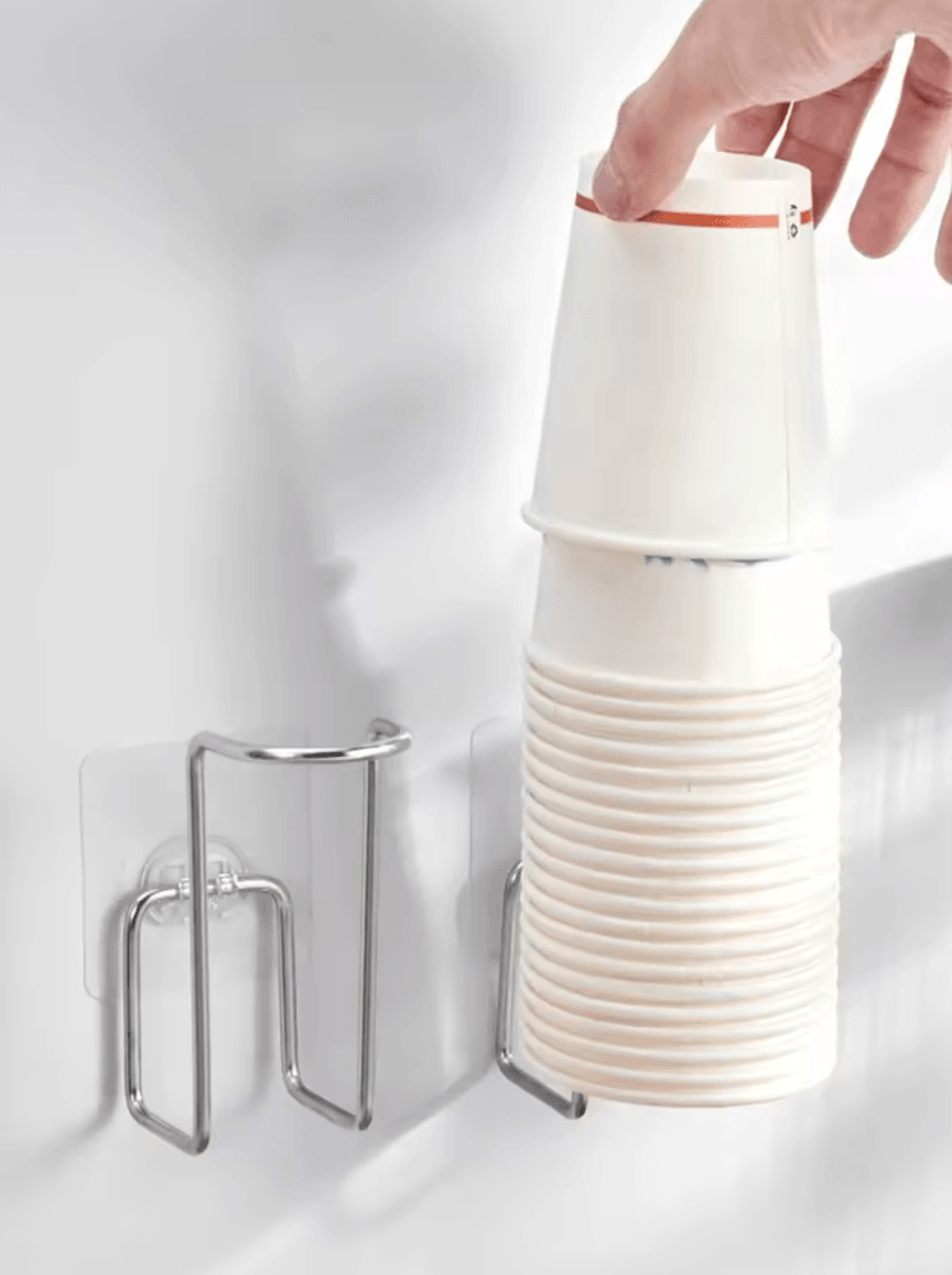 worthbuy wall mounted disposable paper cup holder