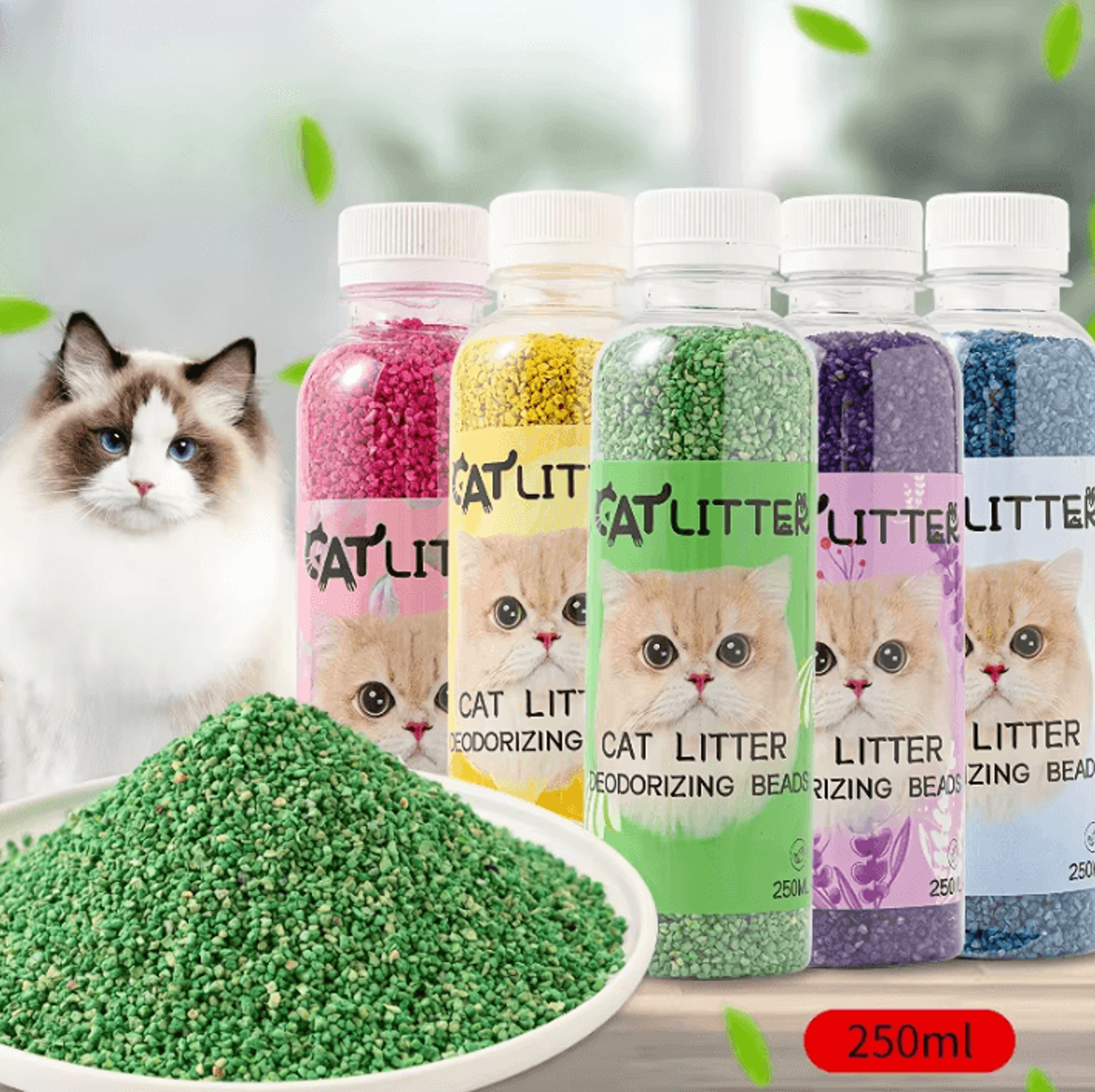 freshpaws cat litter deodorizing beads for odor control