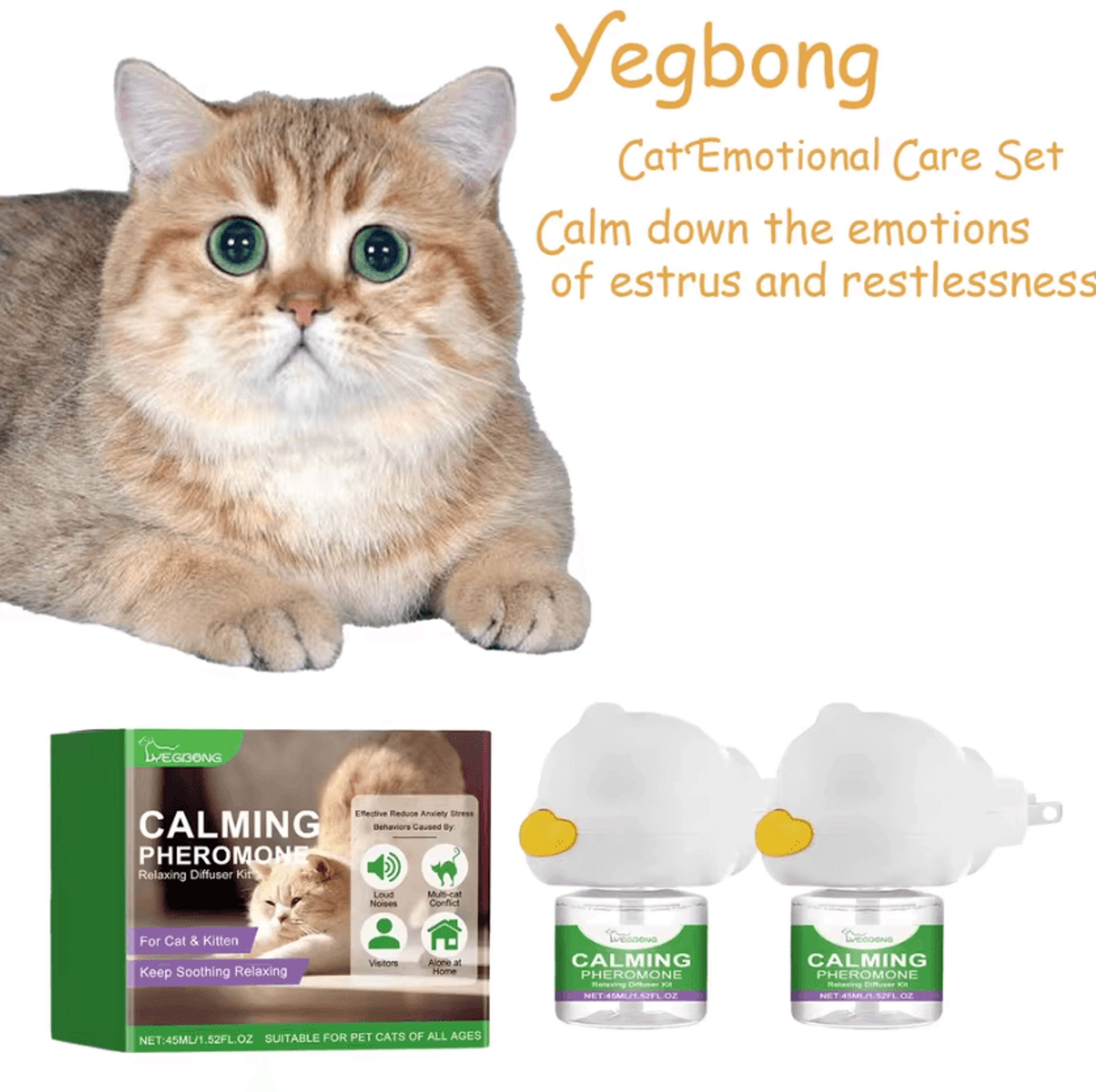 catease calming diffuser for cats – pheromone plug-in anxiety relief for indoor cats