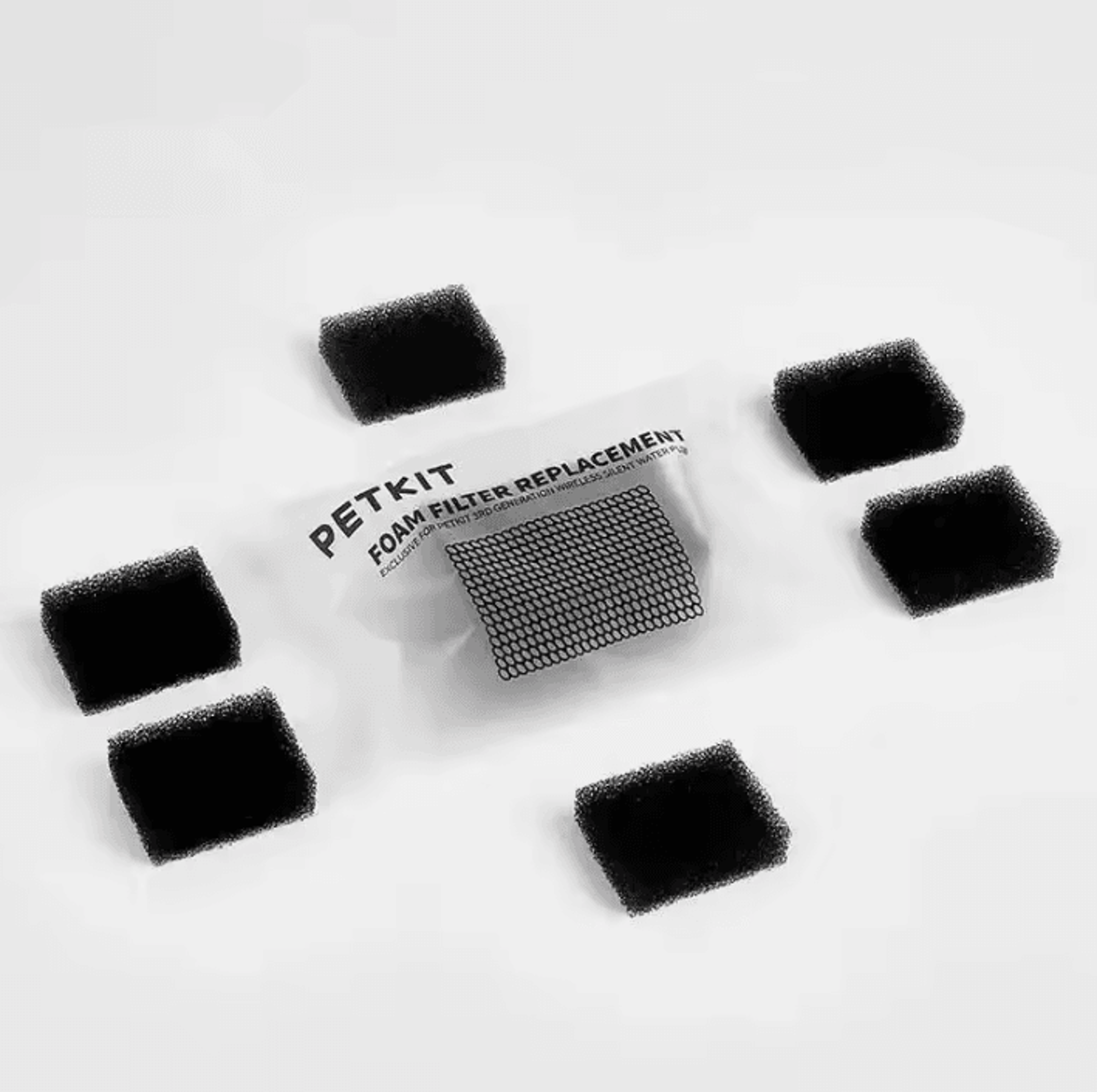 petkit replacement foam filters for wireless cat water fountain pumps