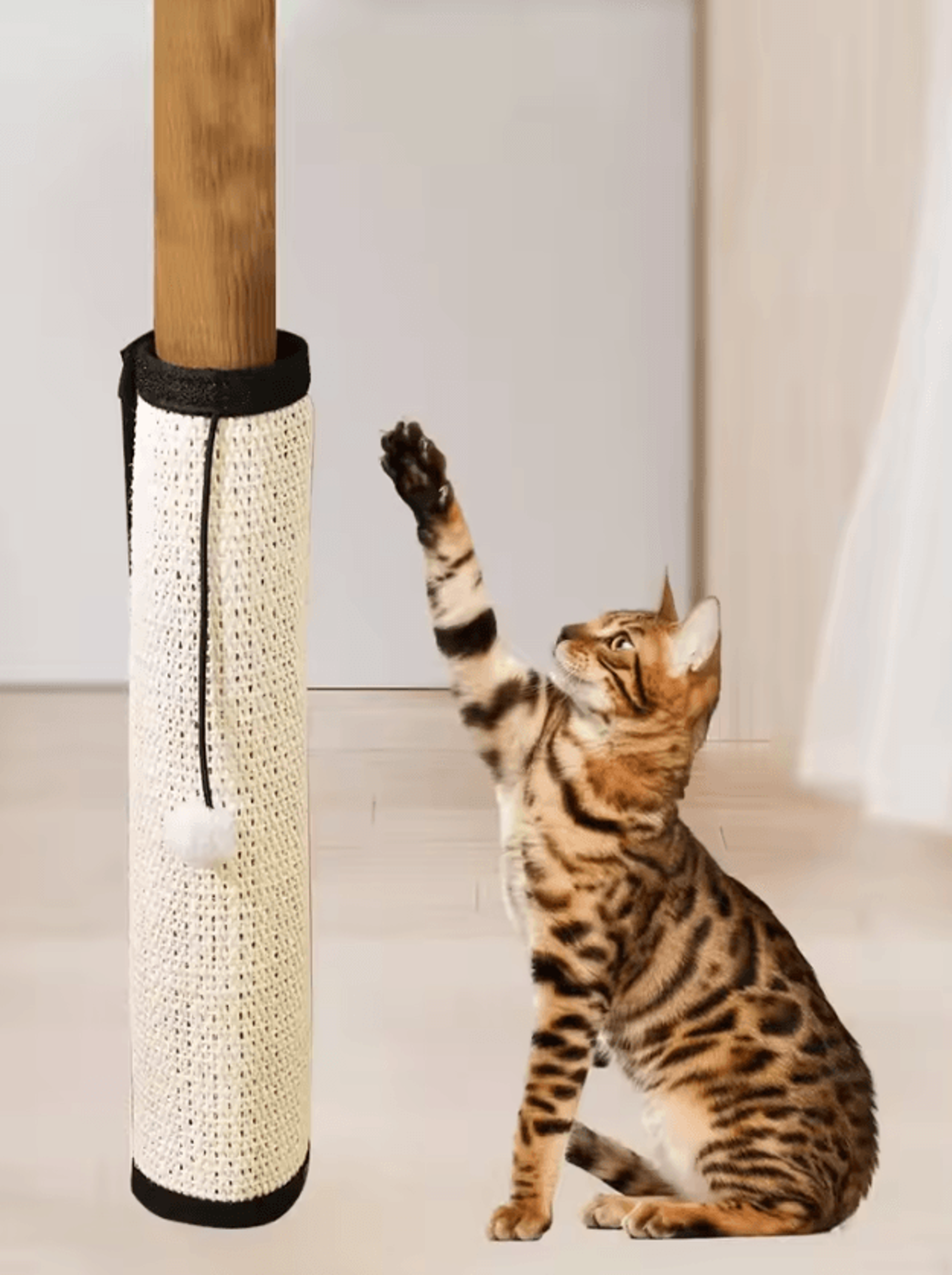 sisalguard cat scratching mat for furniture protection