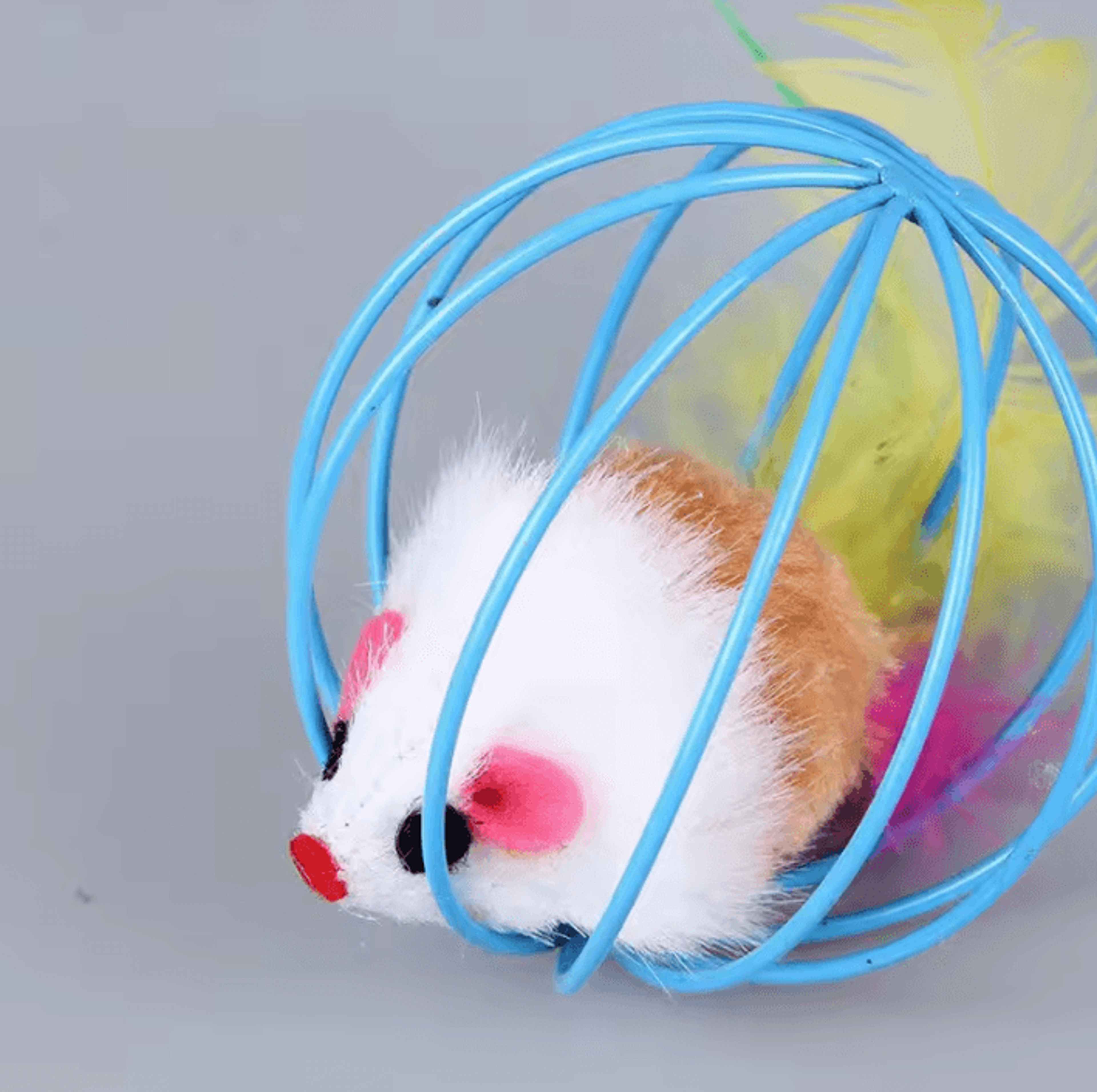 mousemischief plush mouse cat toy for interactive indoor play