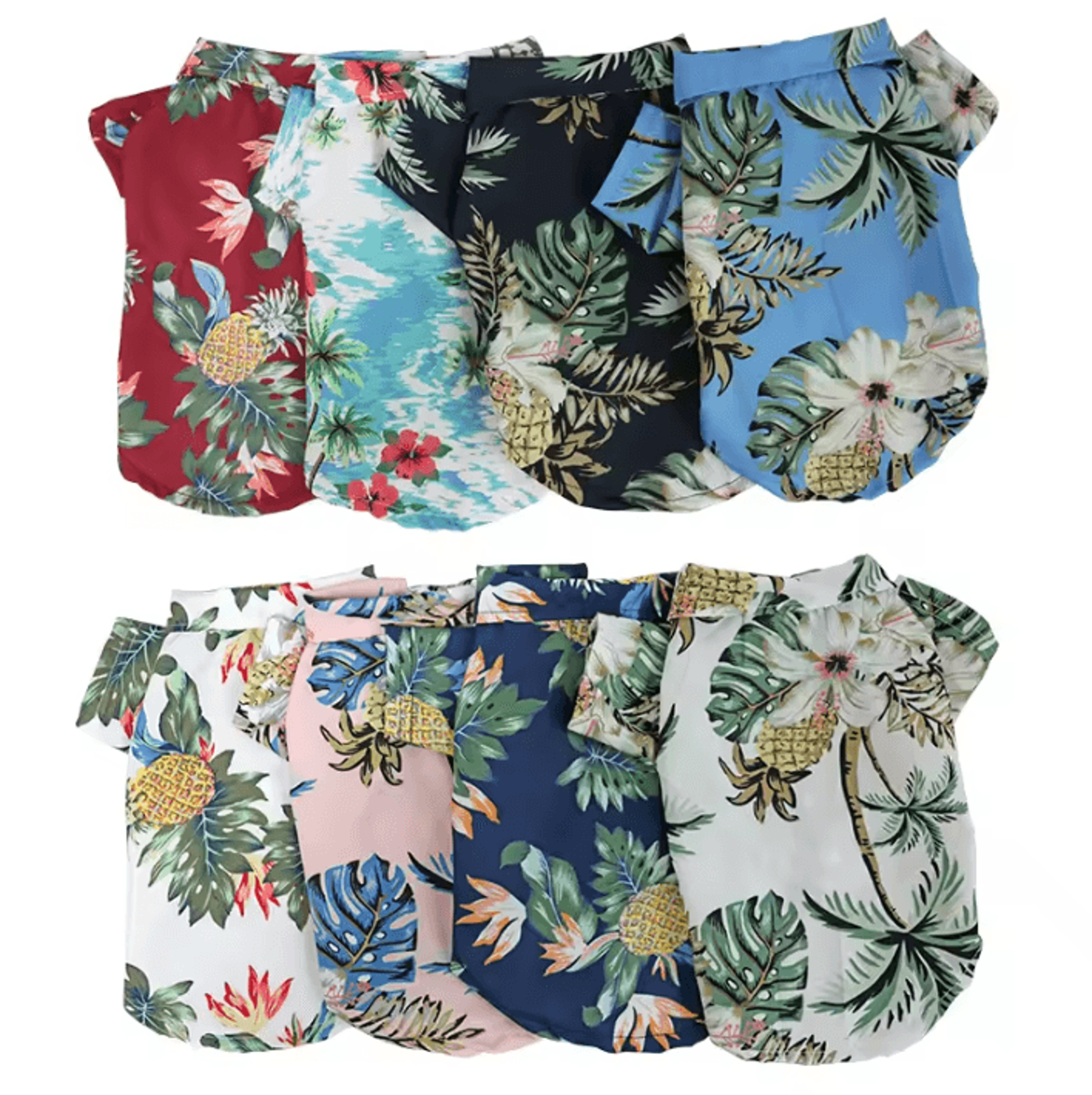 aloha breeze lightweight summer dog & cat vest shirt