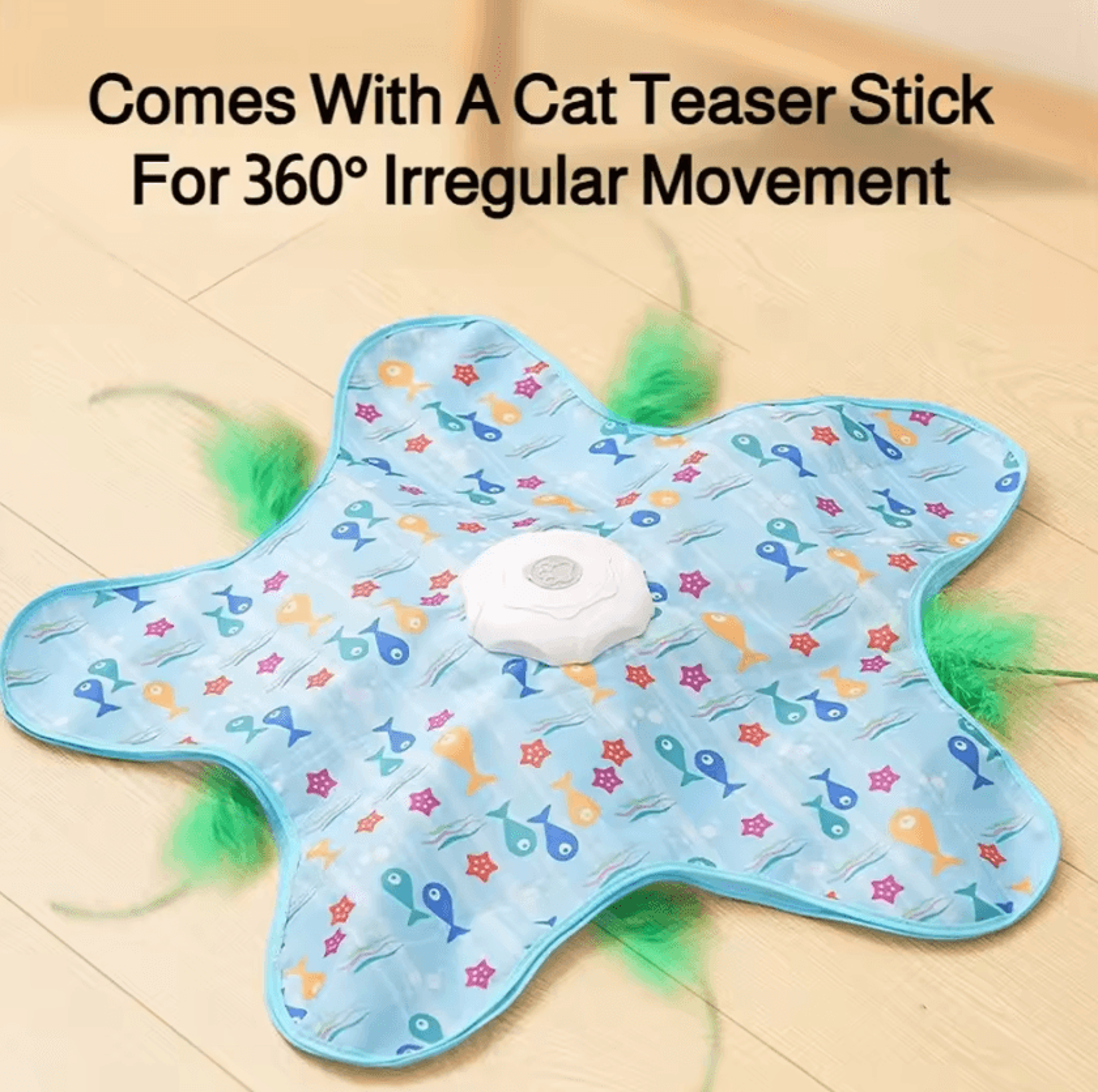 sneakpounce interactive hide & seek cat toy