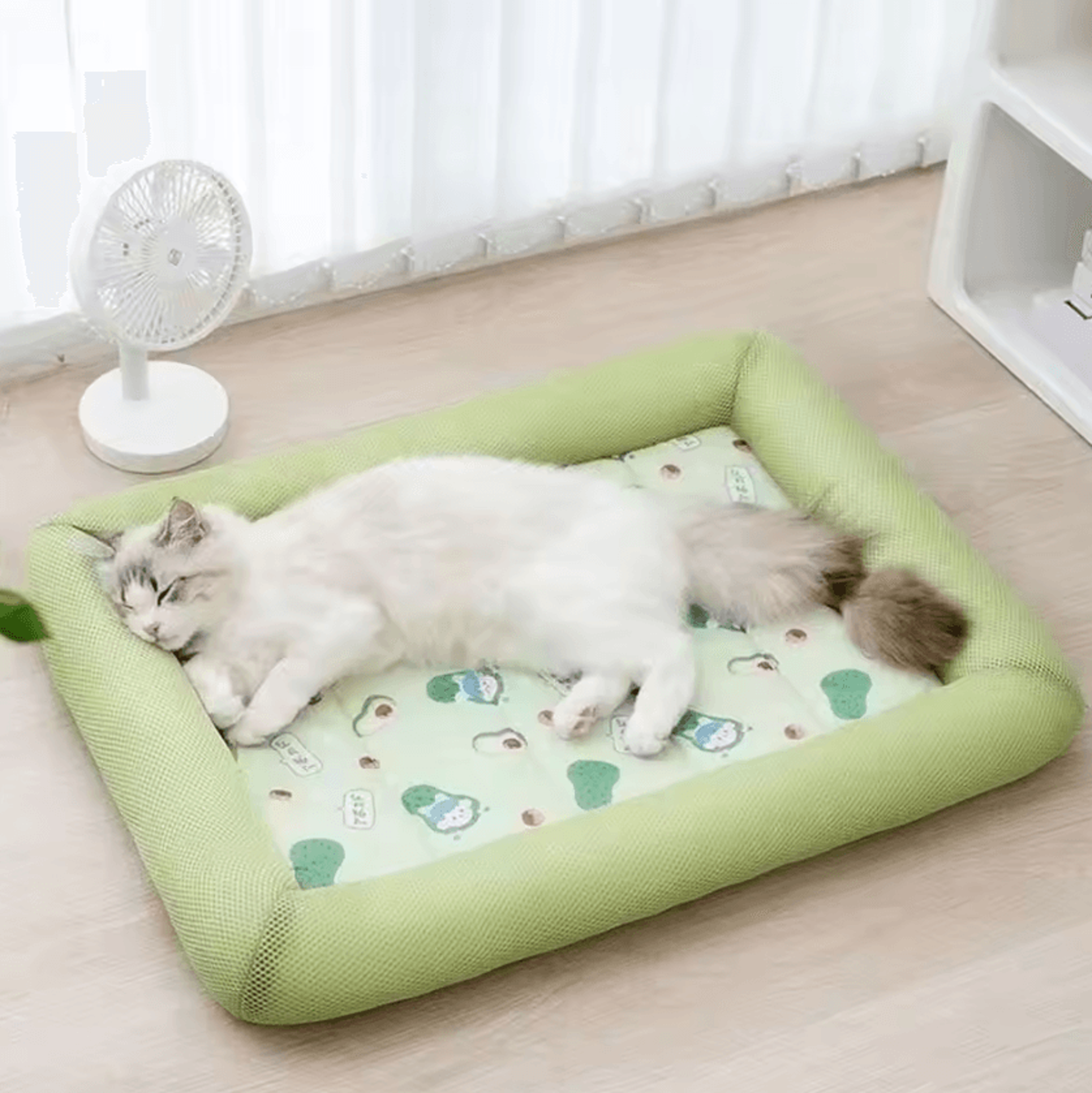 coolnest breathable cooling pet bed for dogs & cats