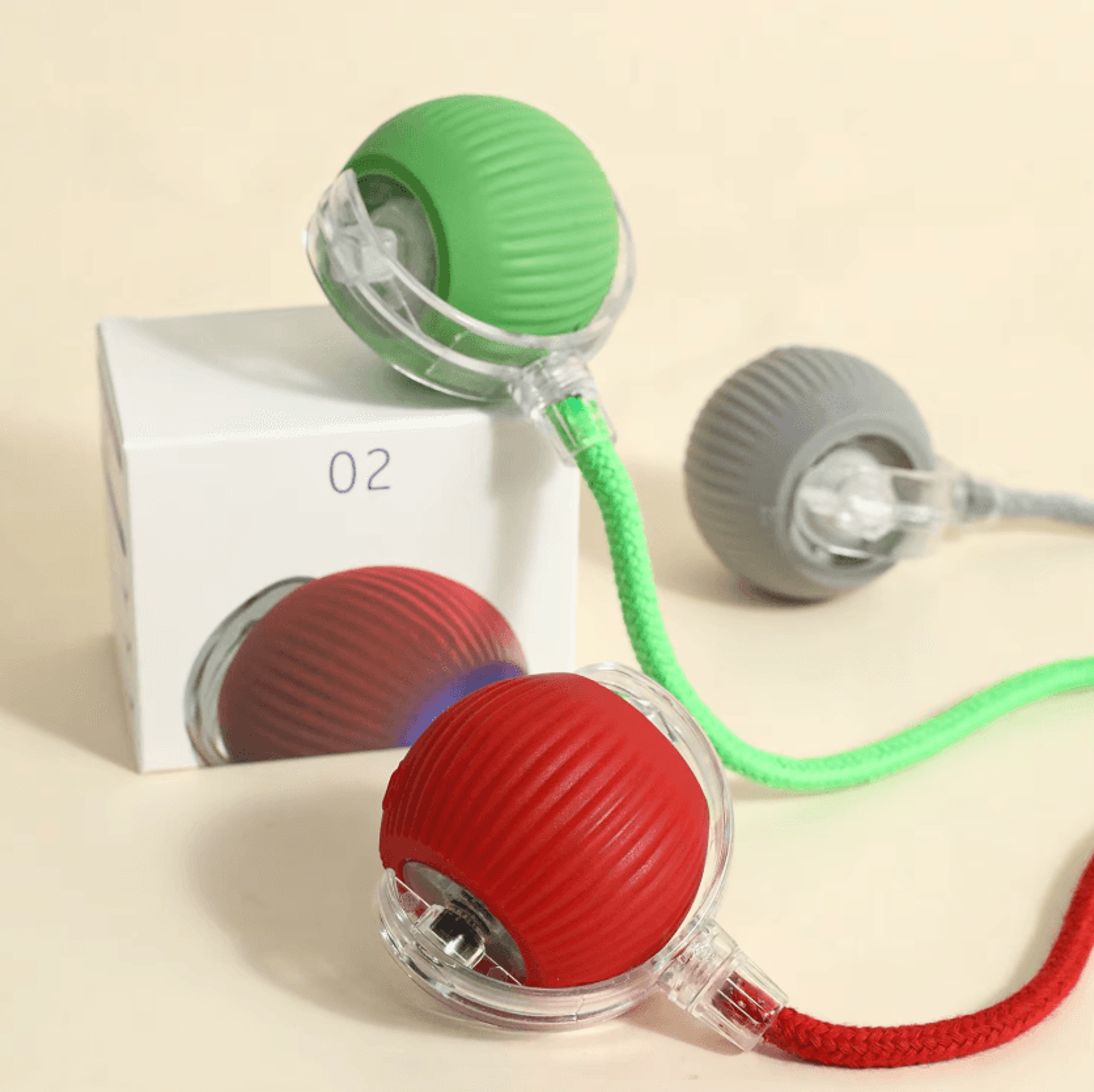 robochase automatic rolling interactive pet ball