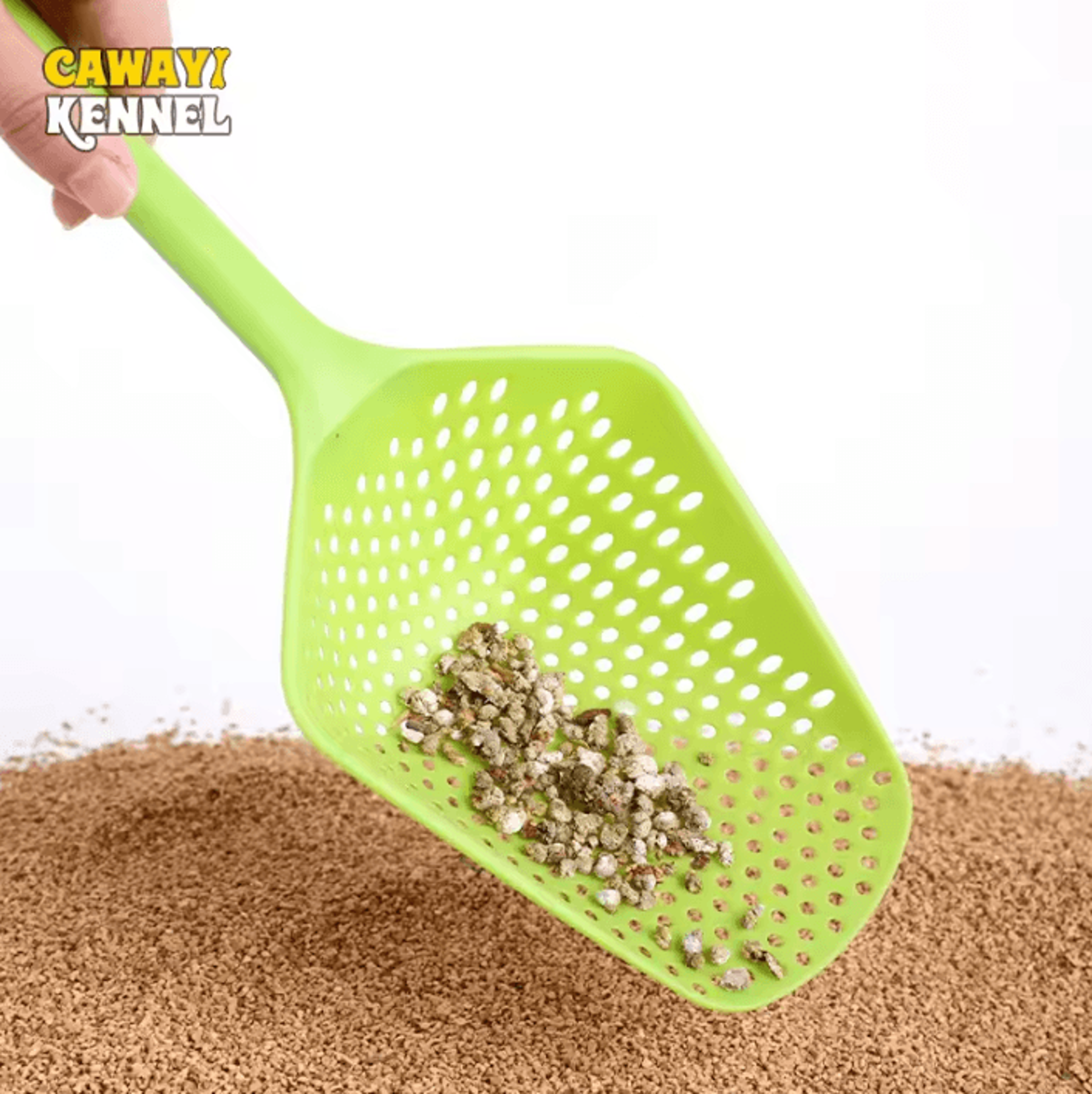 large deep-shovel cat litter scoop – heavy-duty sifter for fast & easy cleaning