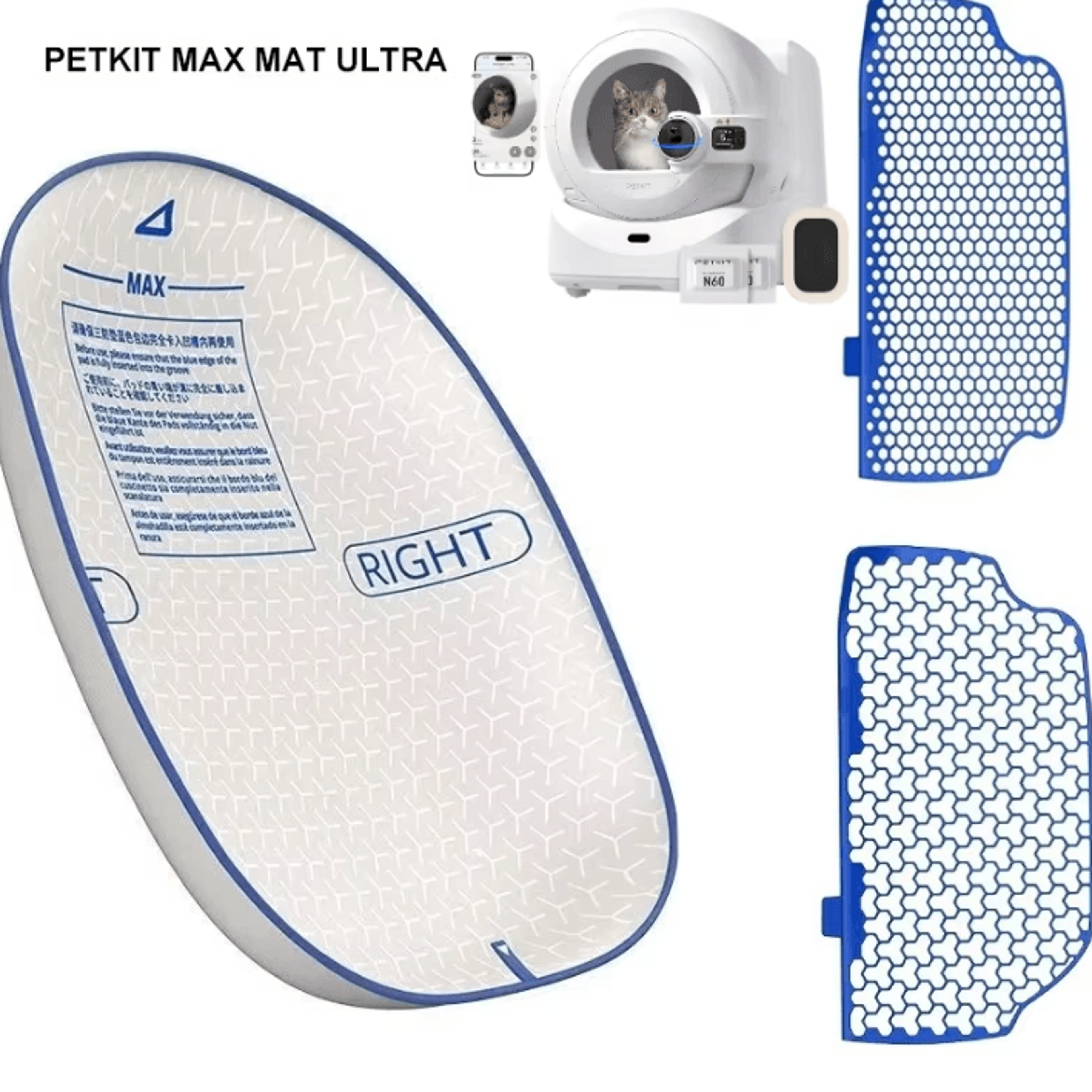 petkit ultra litter pad – waterproof replacement pad for purobot ultra automatic litter box