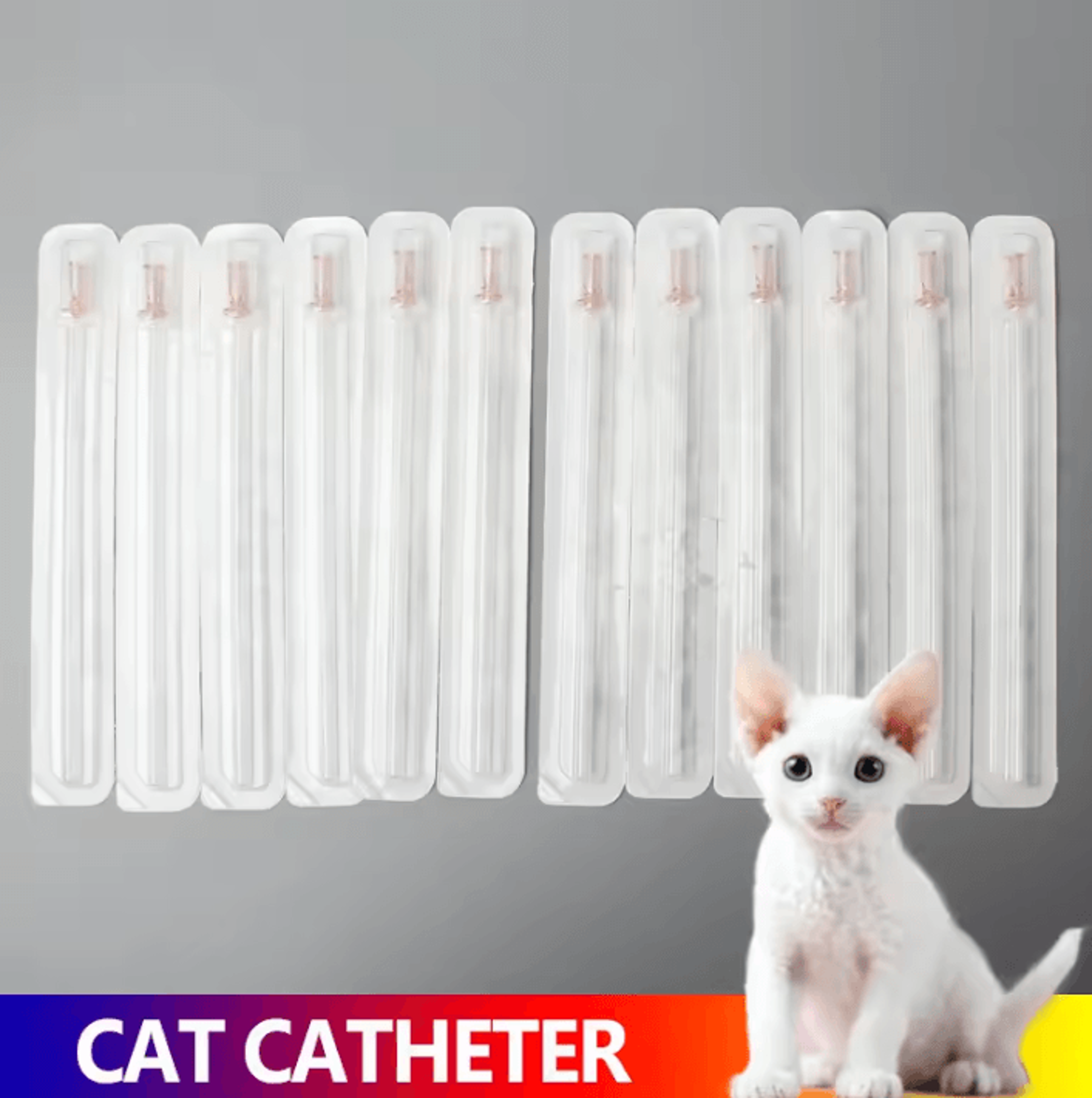 steriflow feline urinary catheter set for veterinary care