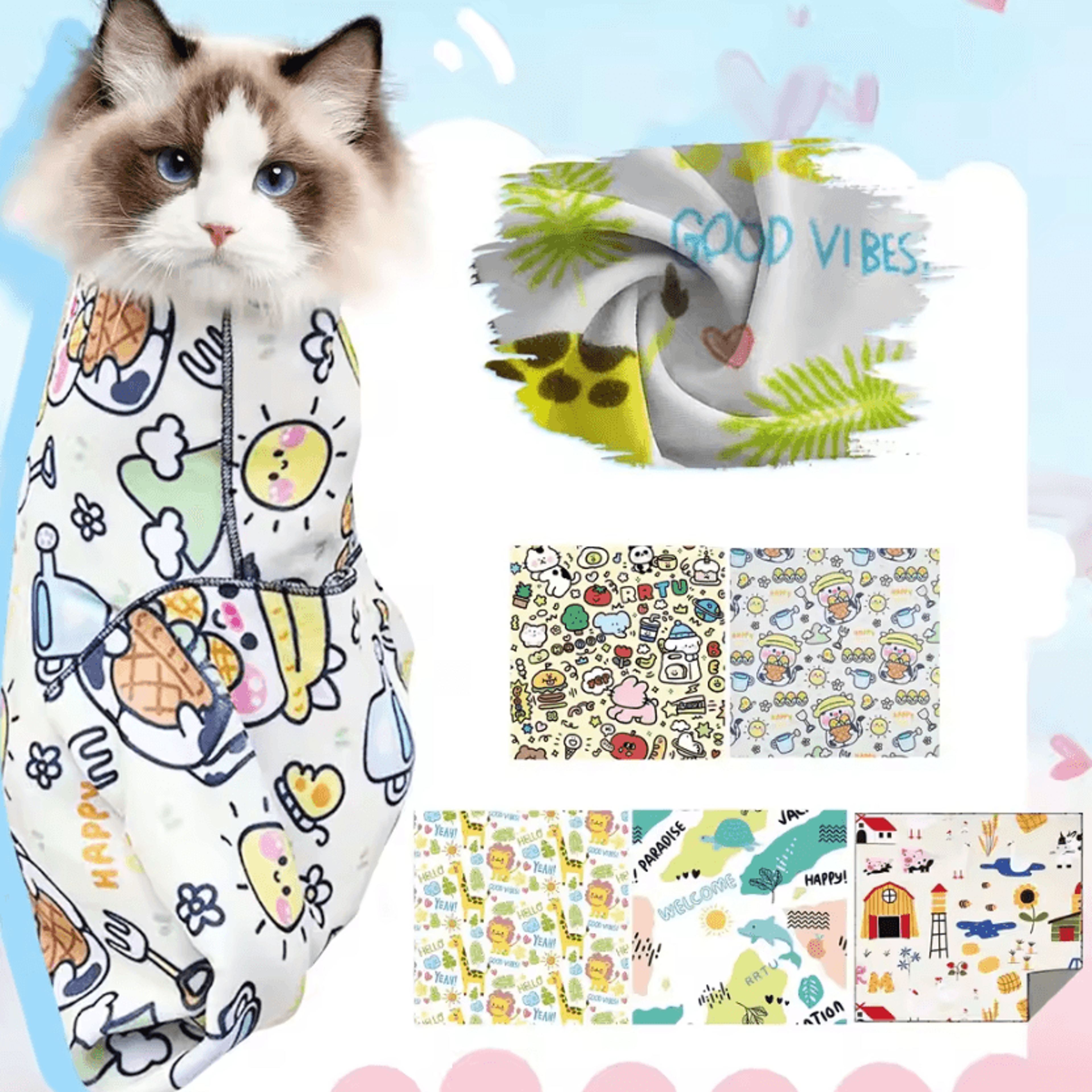 securewrap cat grooming restraint bag