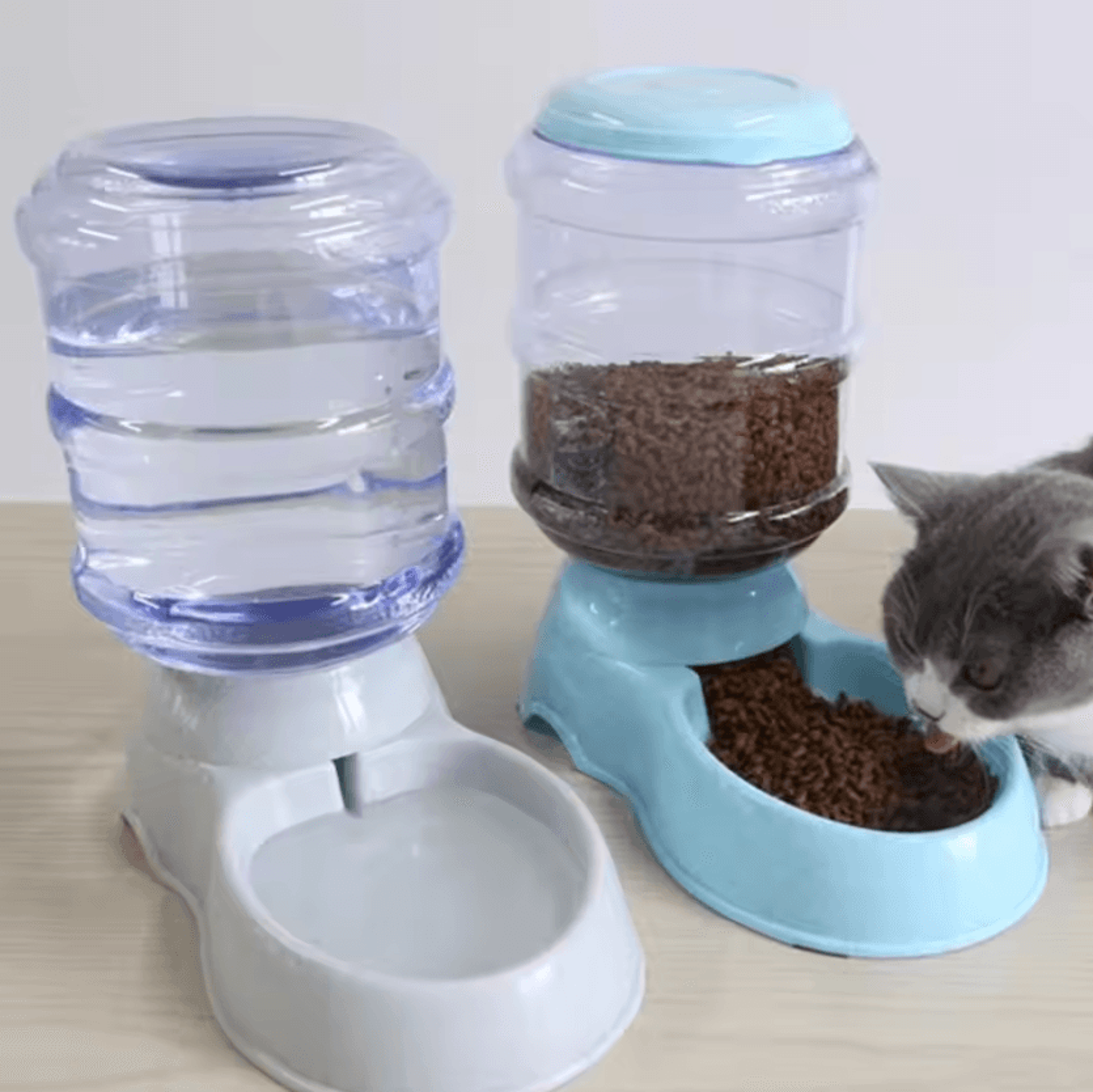 freshflow 3.8l automatic pet food & water station