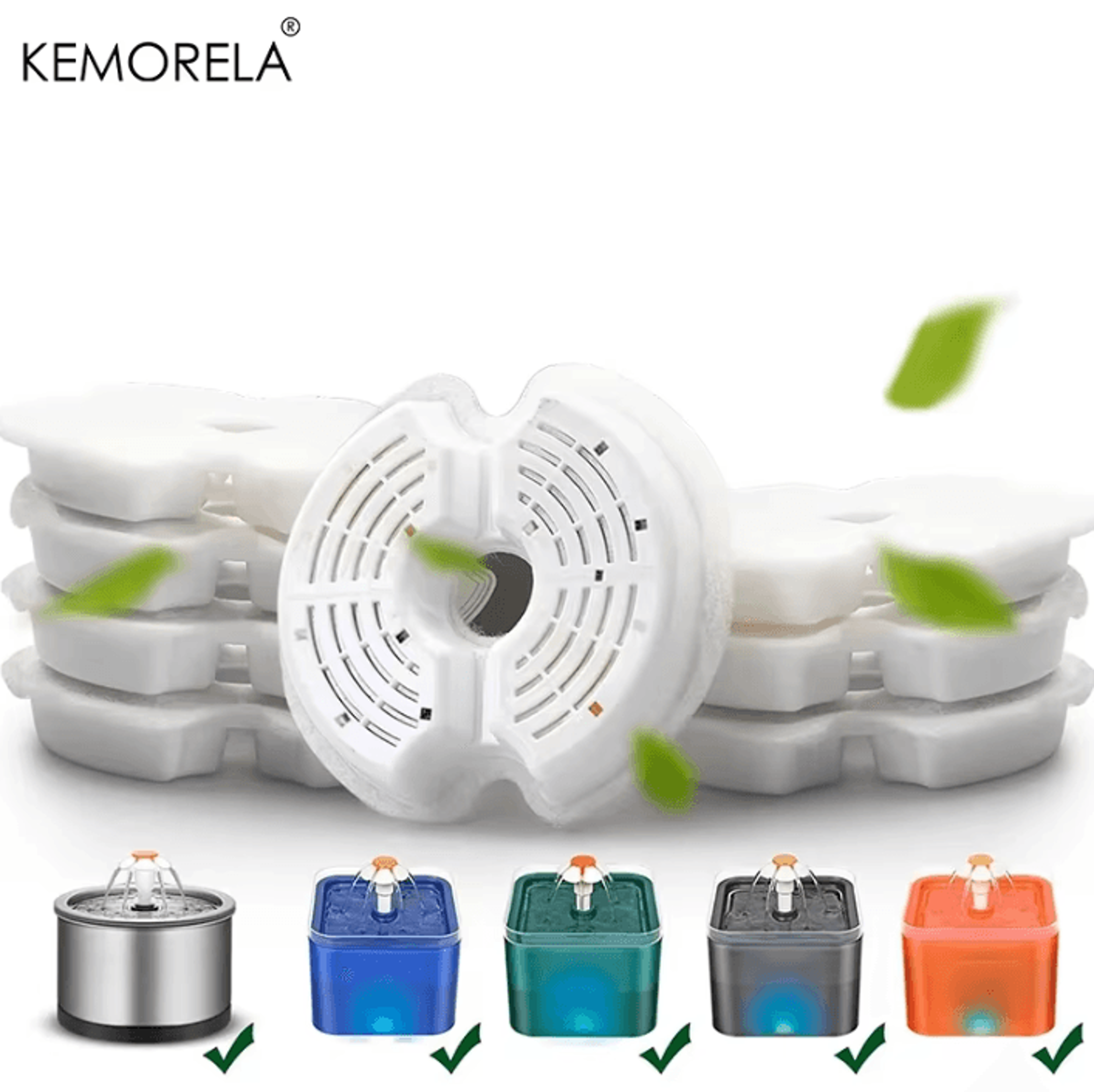 pureflow multi-stage pet fountain replacement filters