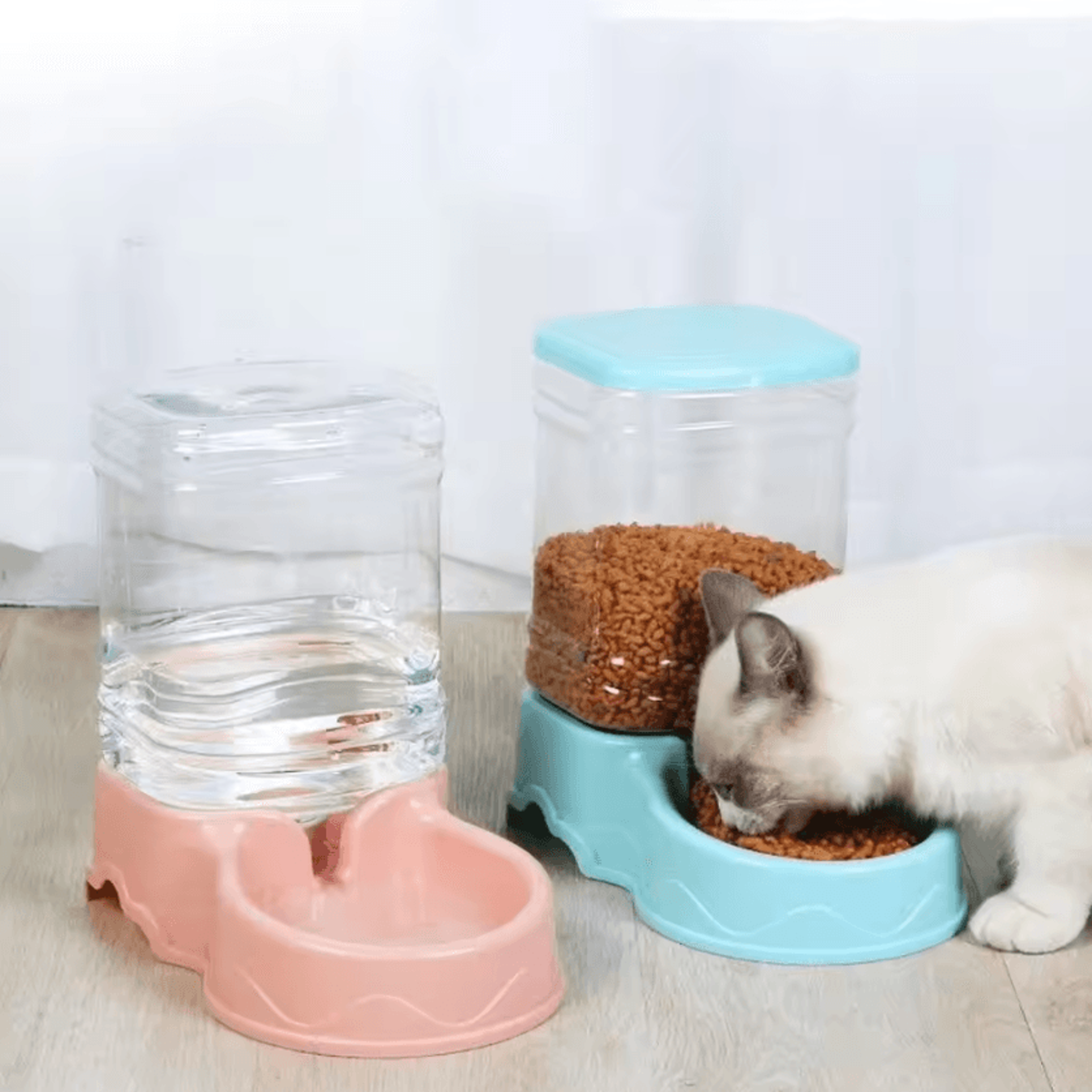 hydrofeast 3.8l automatic pet feeder & water station